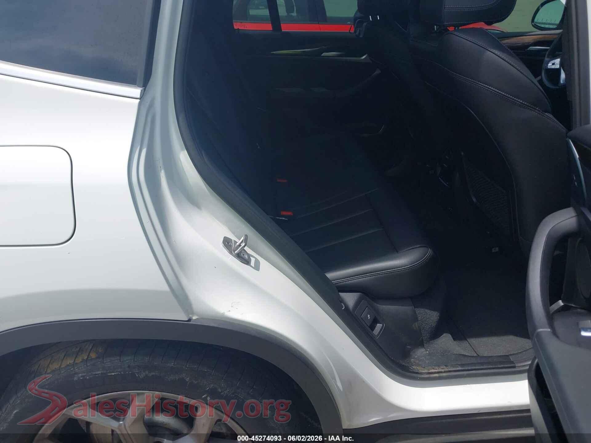 2023 BMW X3 VIN 5UX43DP06P9R87942, front passenger side