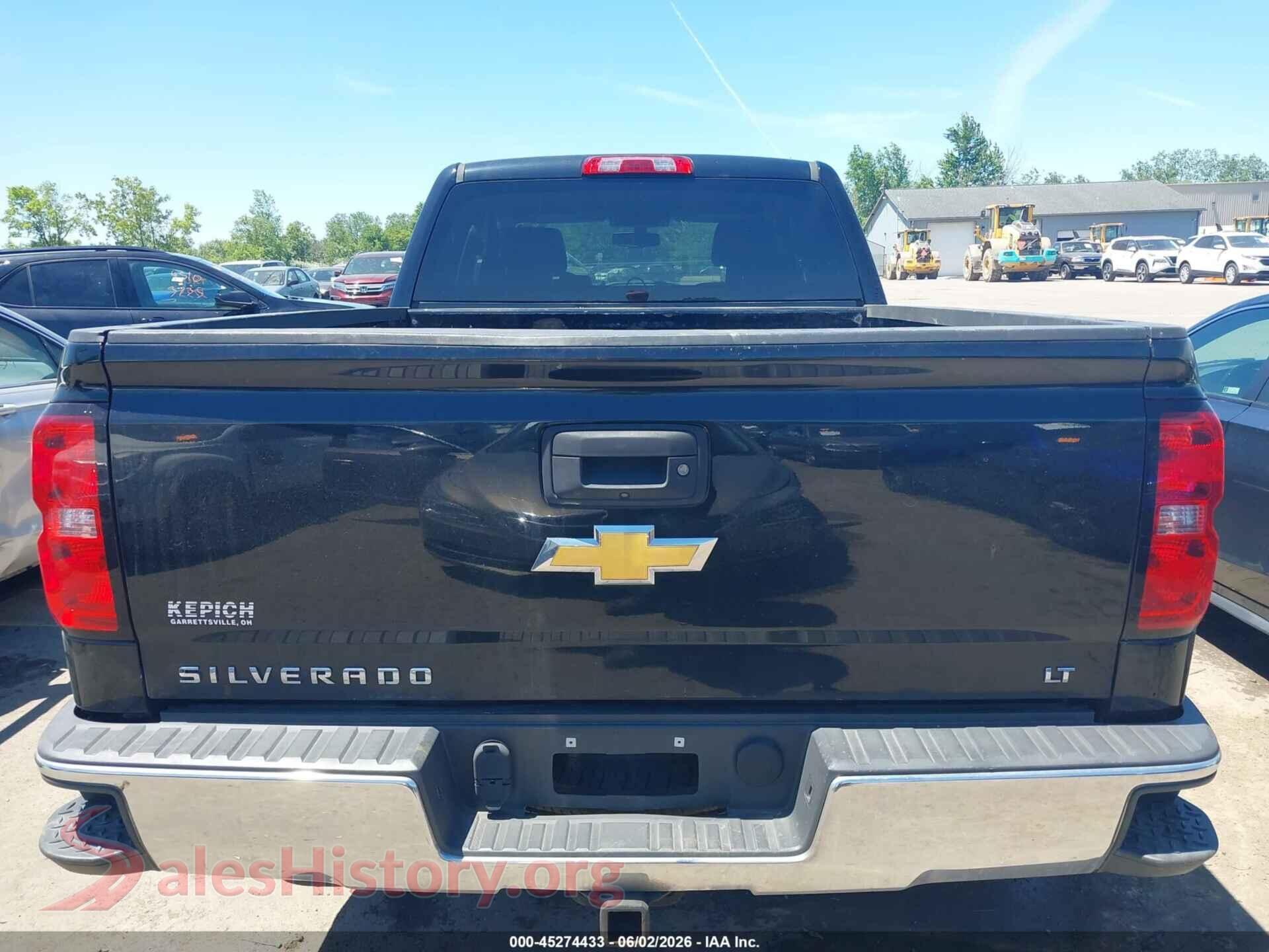 2017 CHEVROLET SILVERADO 1500 VIN 1GCVKREC6HZ169292, auction photo 16
