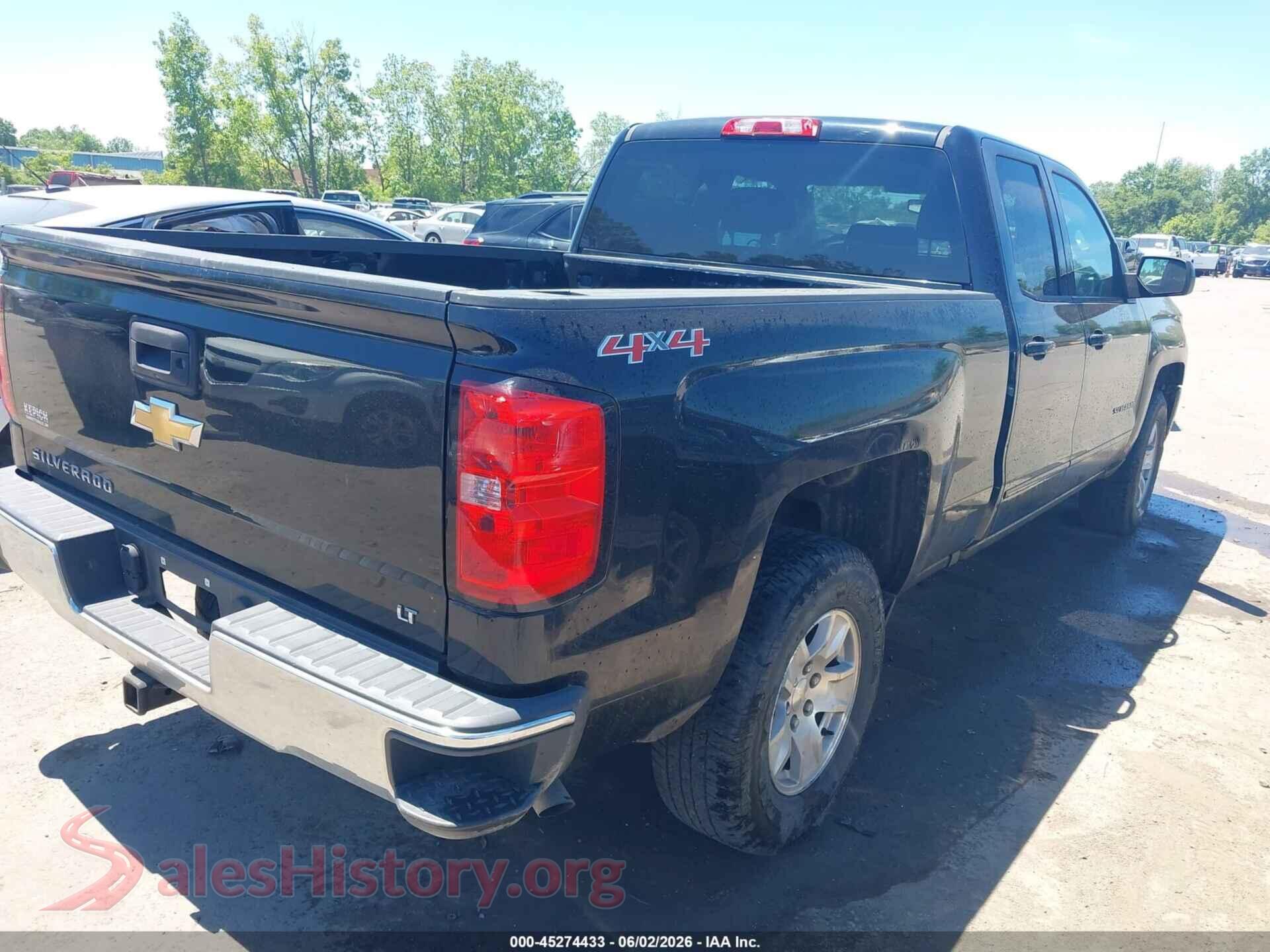 2017 CHEVROLET SILVERADO 1500 VIN 1GCVKREC6HZ169292, rear driver side