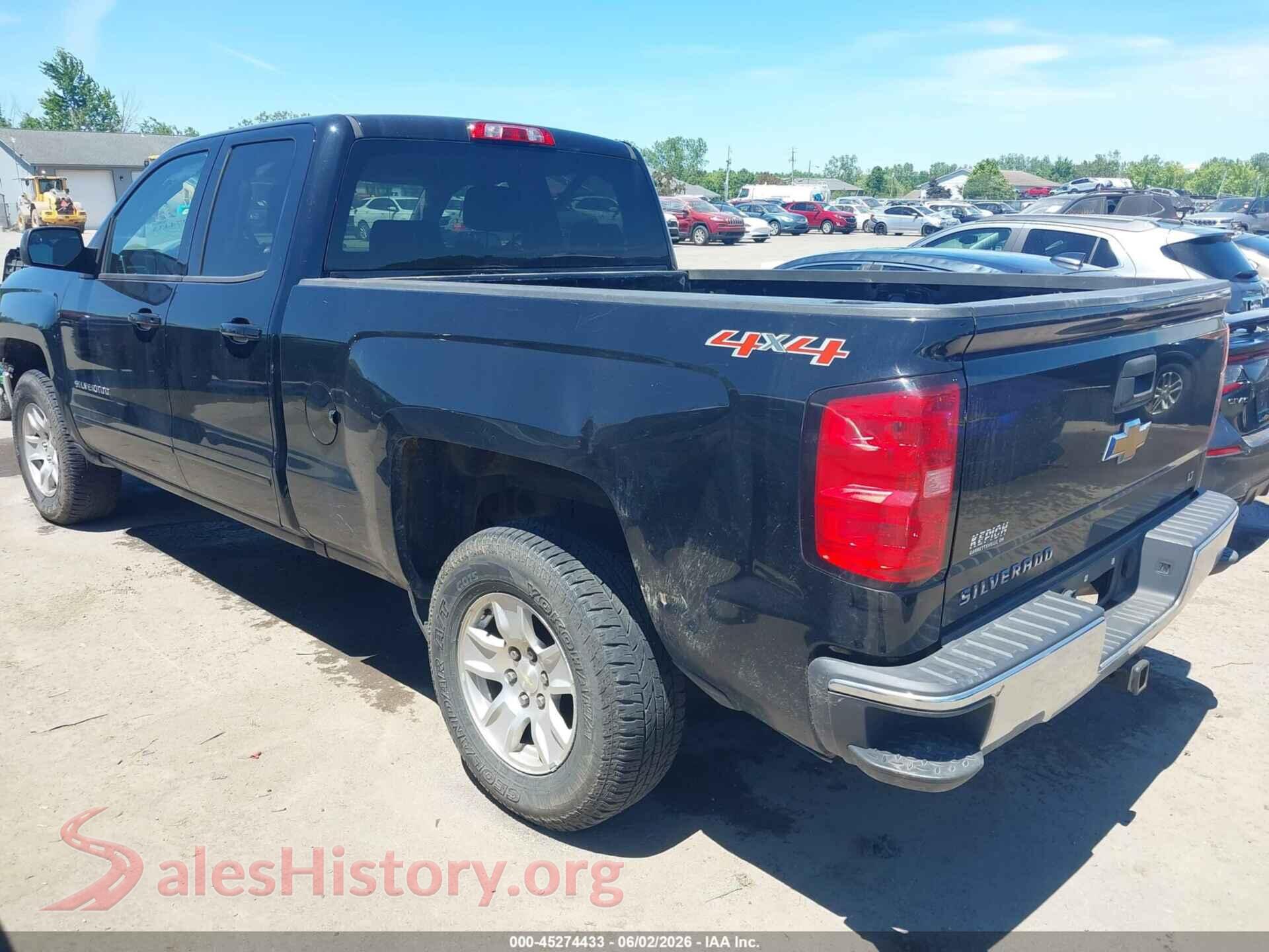 2017 CHEVROLET SILVERADO 1500 VIN 1GCVKREC6HZ169292, driver side view