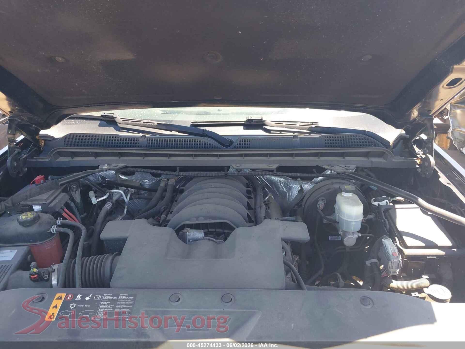 2017 CHEVROLET SILVERADO 1500 VIN 1GCVKREC6HZ169292, interior dashboard