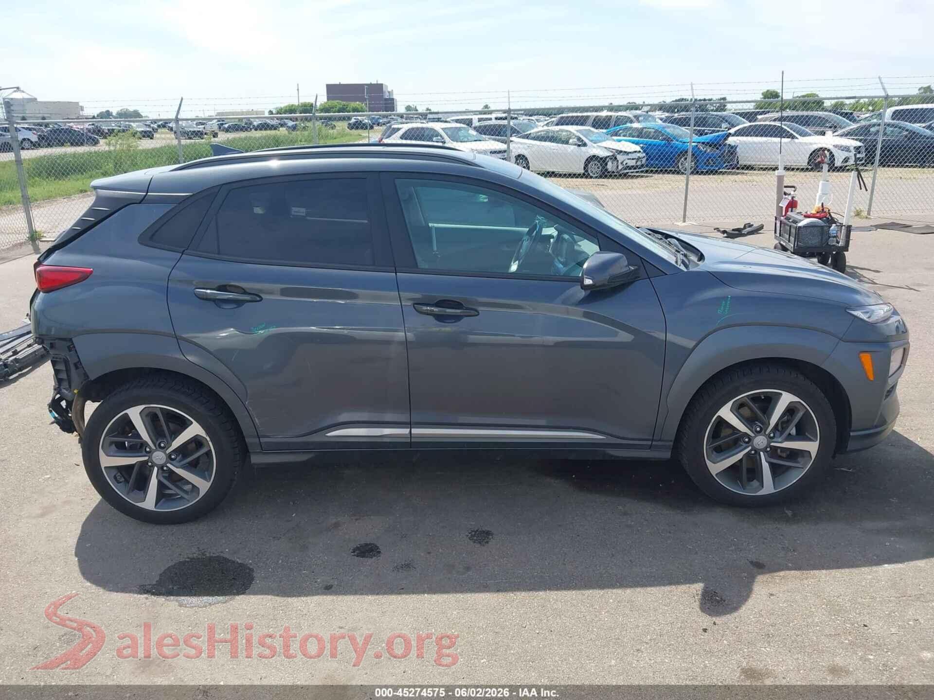 2021 HYUNDAI KONA VIN KM8K3CA56MU697034, auction photo 14