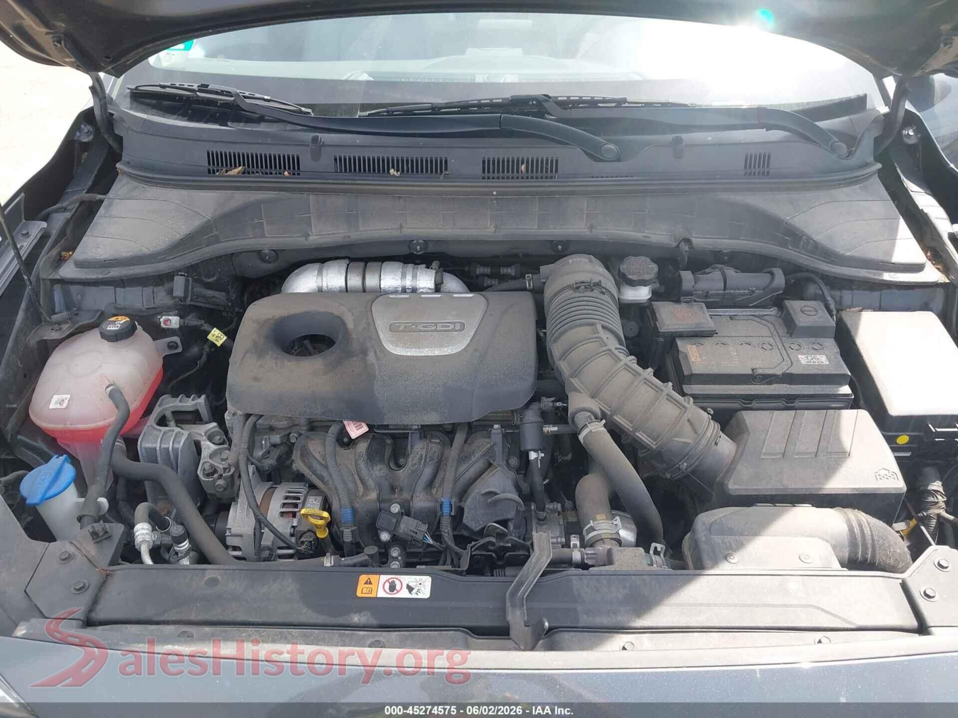 2021 HYUNDAI KONA VIN KM8K3CA56MU697034, interior dashboard