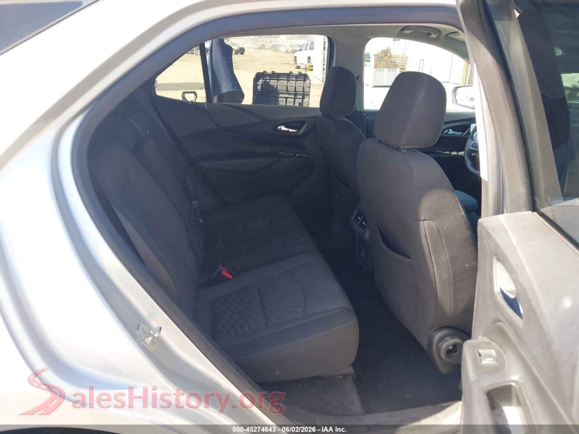 2020 CHEVROLET EQUINOX VIN 3GNAXKEV2LS679922, front passenger side