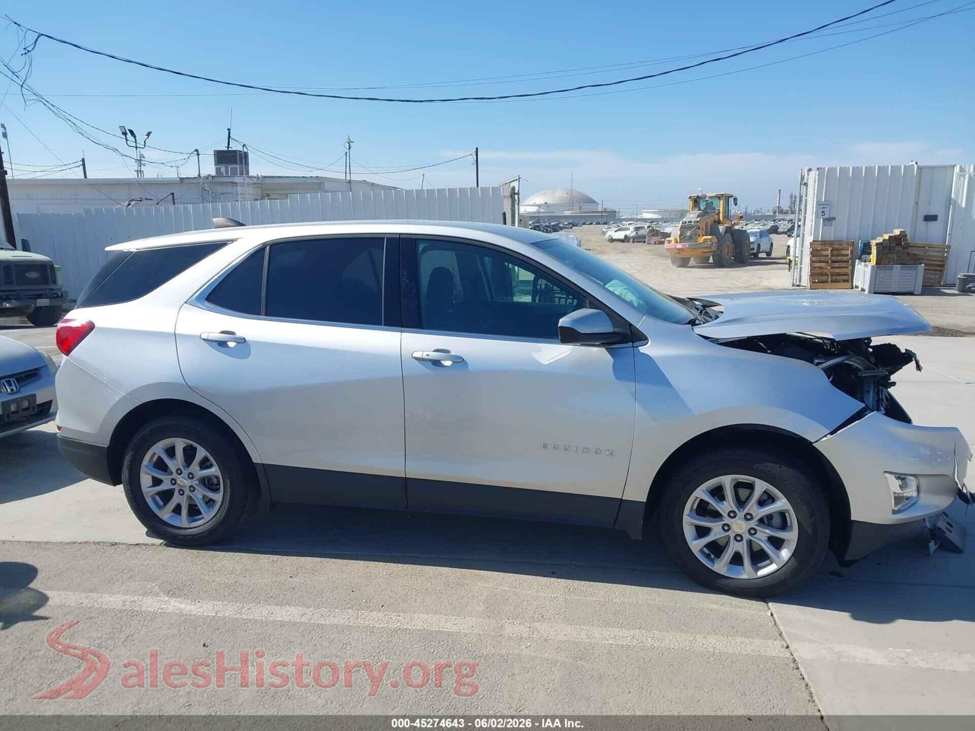 2020 CHEVROLET EQUINOX VIN 3GNAXKEV2LS679922, auction photo 13