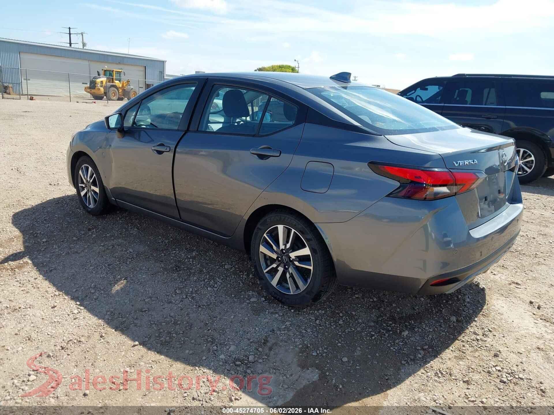 2024 NISSAN VERSA VIN 3N1CN8EV3RL889476, driver side view