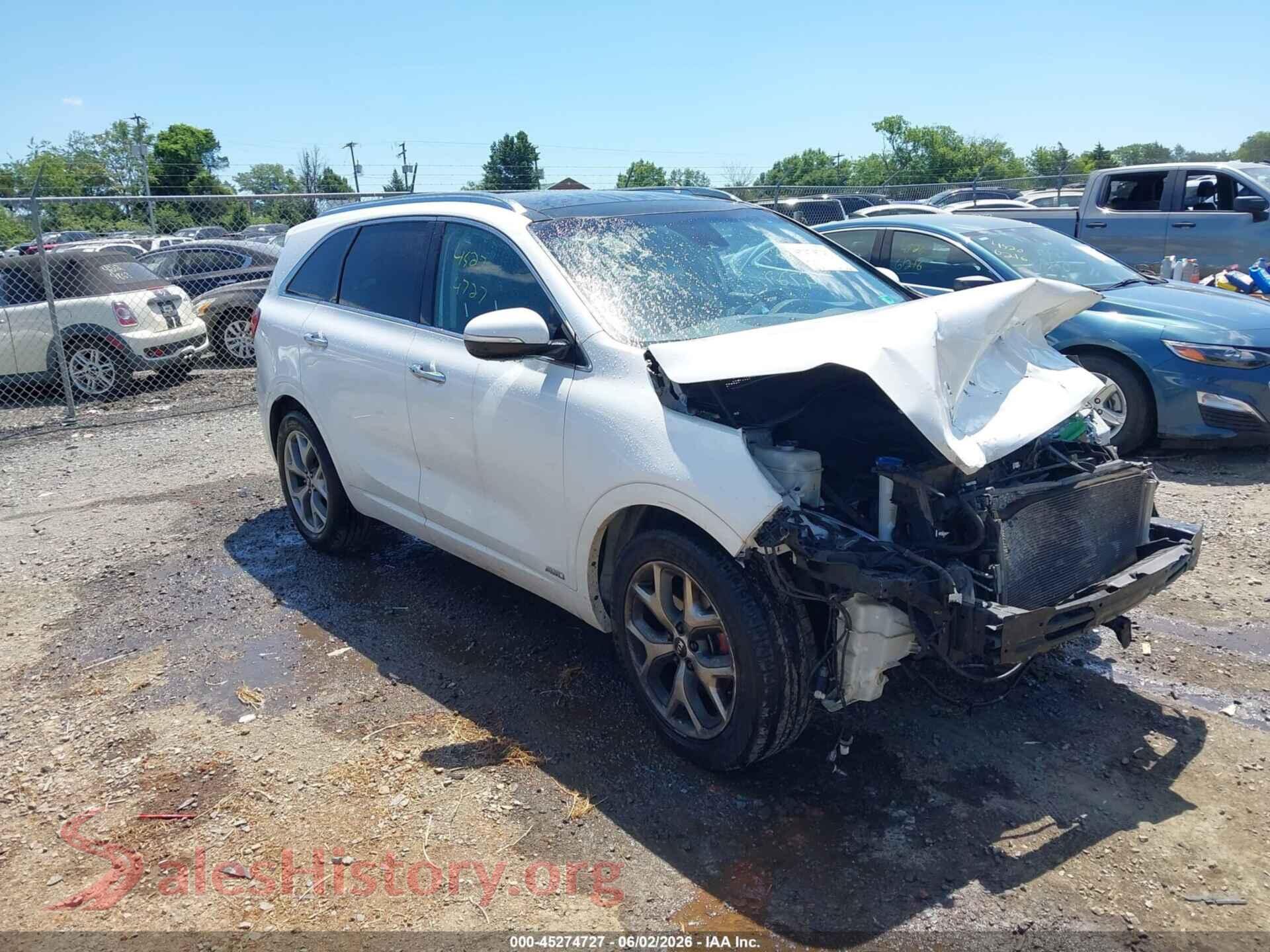 5XYPKDA56KG534515 2019 KIA SORENTO