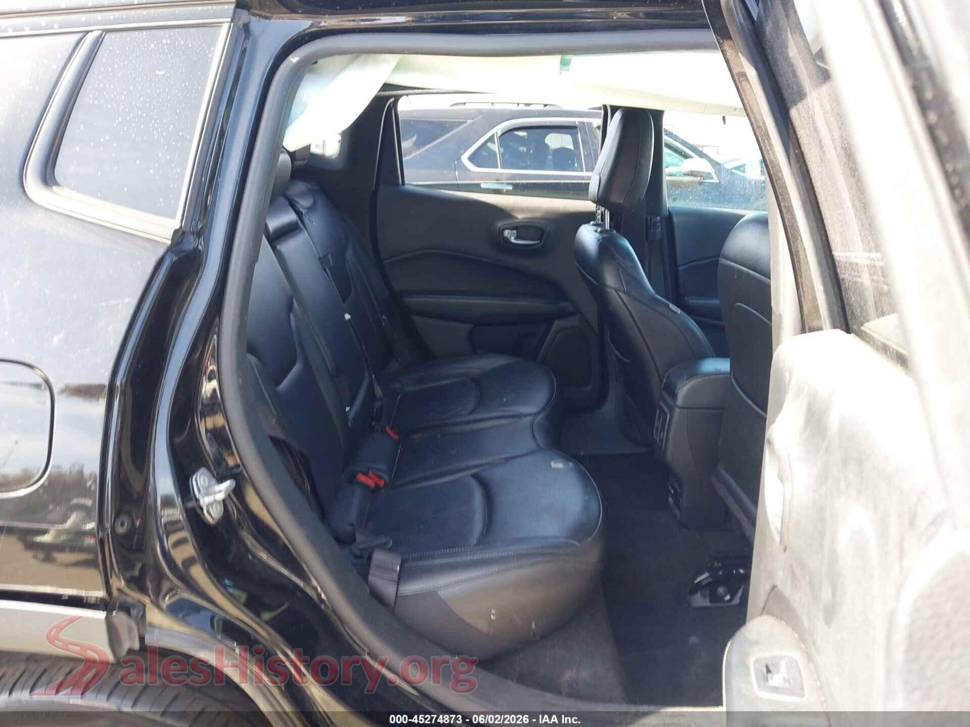 2021 JEEP COMPASS VIN 3C4NJDEB6MT592954, front passenger side