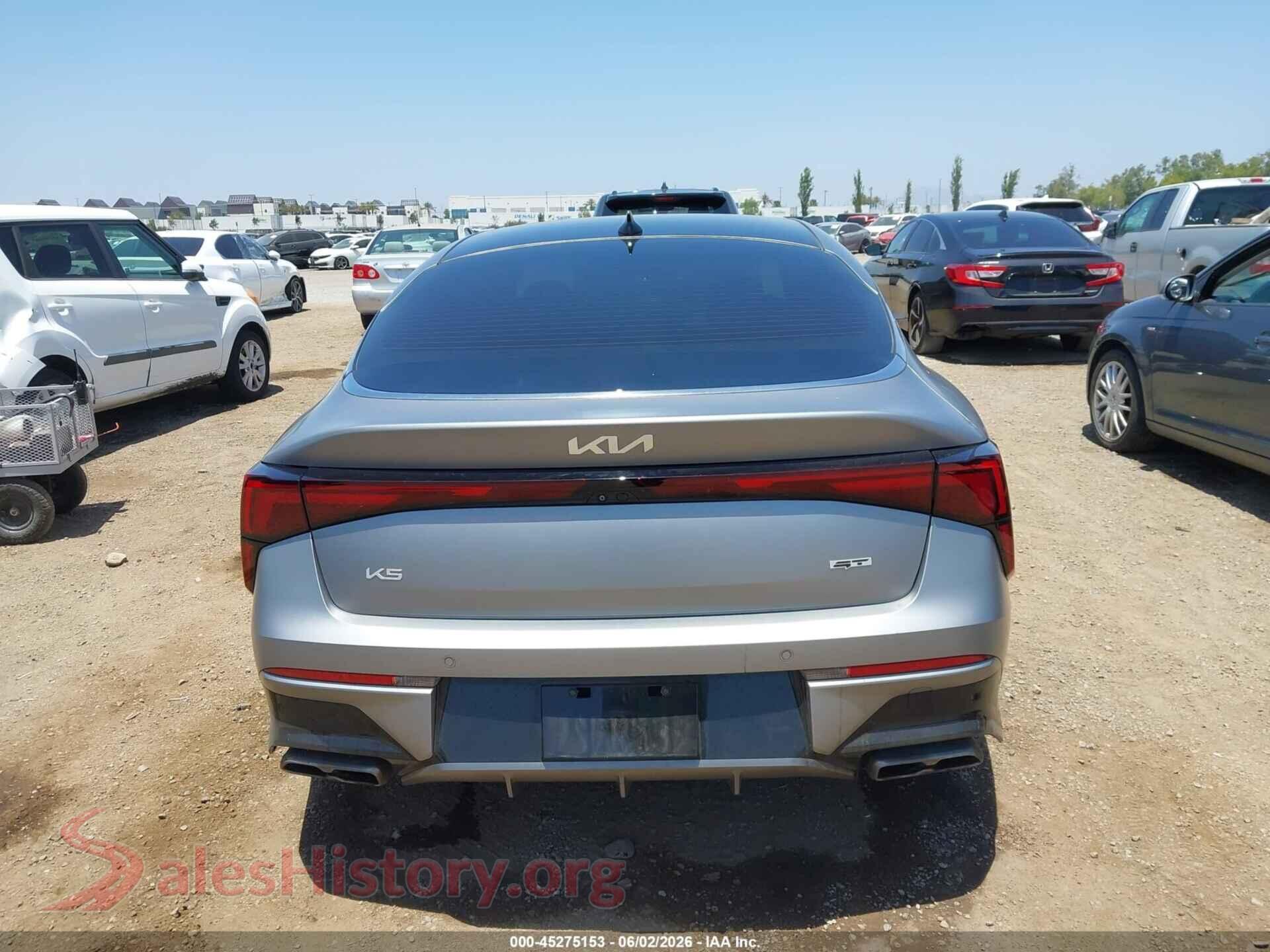 2025 KIA K5 VIN KNAG44J87S5339212, auction photo 16