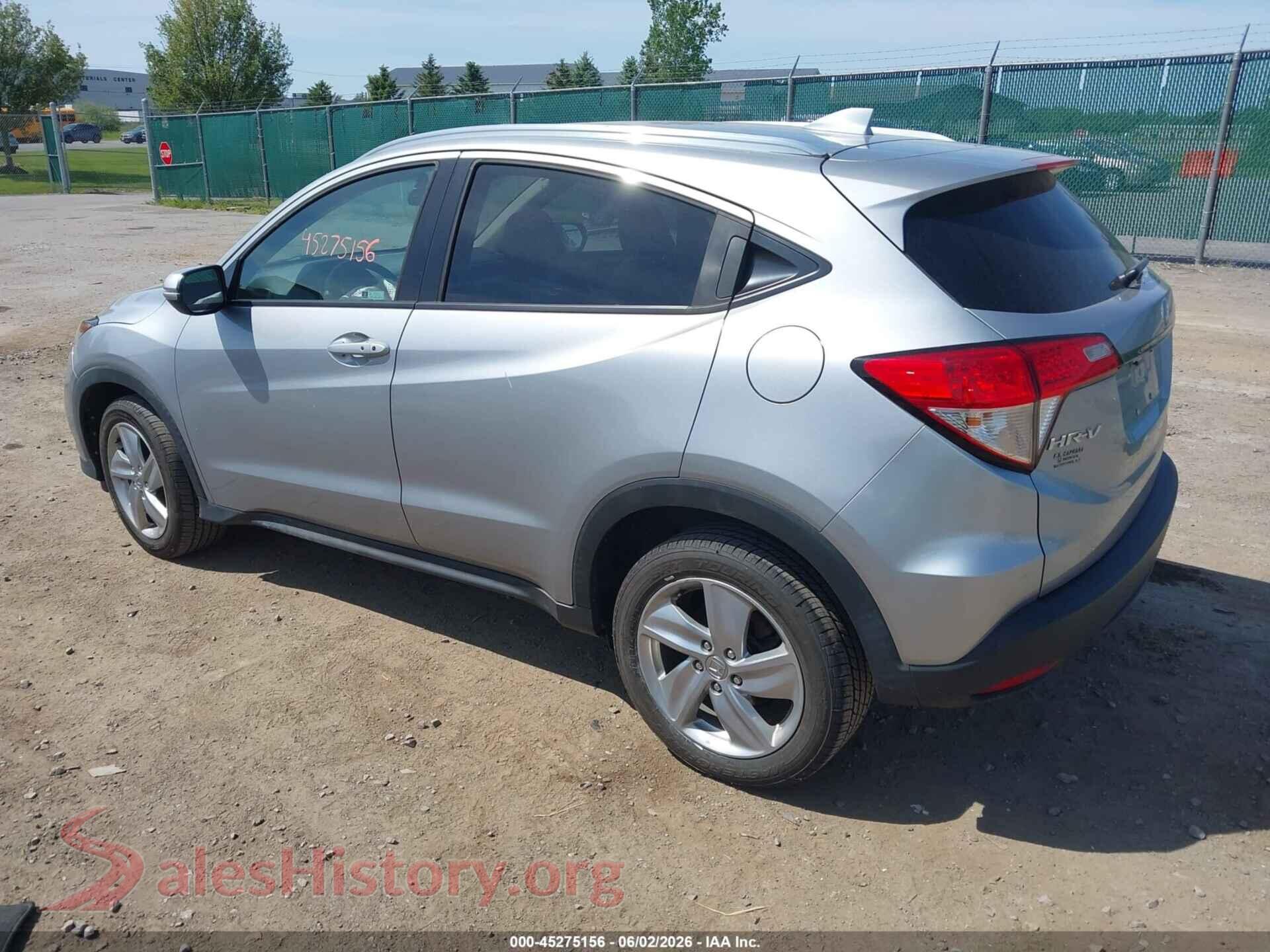 2020 HONDA HR-V VIN 3CZRU6H52LM712892, driver side view
