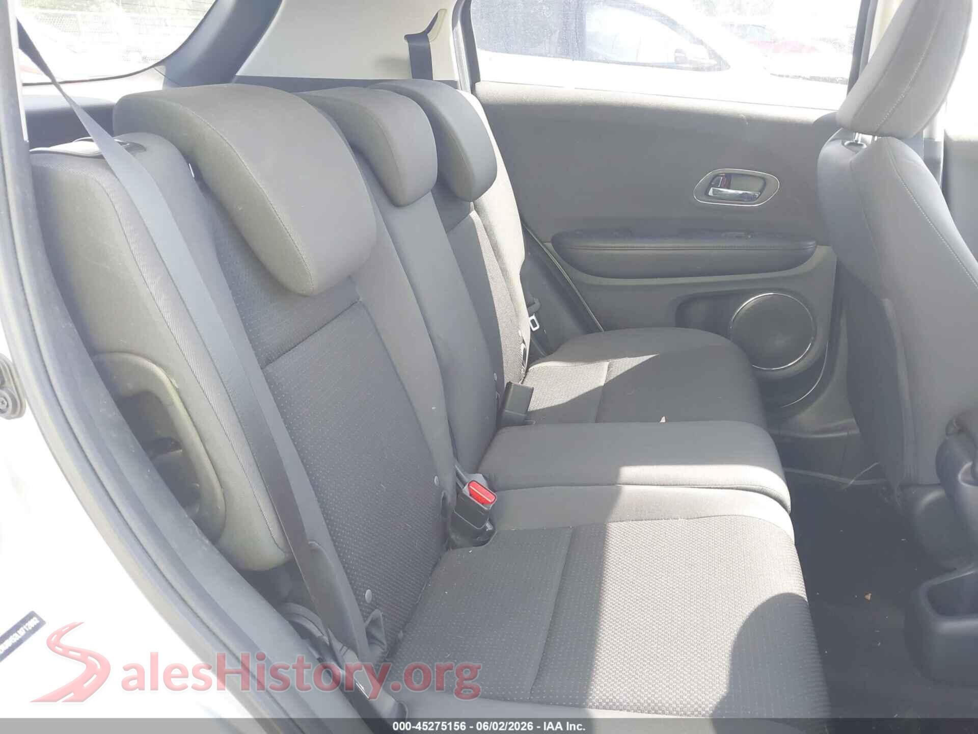 2020 HONDA HR-V VIN 3CZRU6H52LM712892, front passenger side