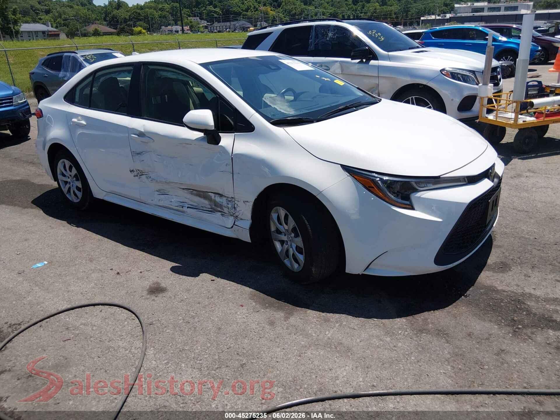 JTDEPMAE3MJ189889 2021 TOYOTA COROLLA