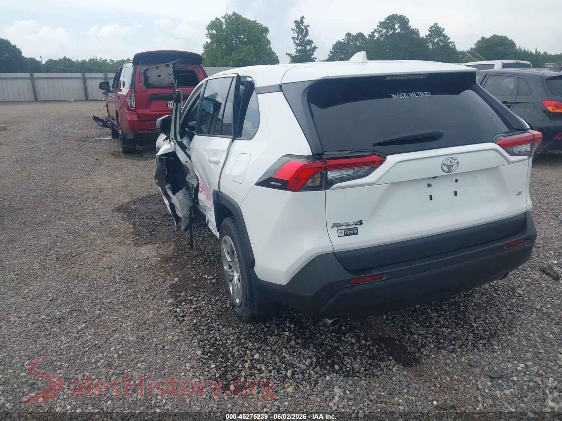 2022 TOYOTA RAV4 VIN 2T3H1RFV1NC181699, driver side view