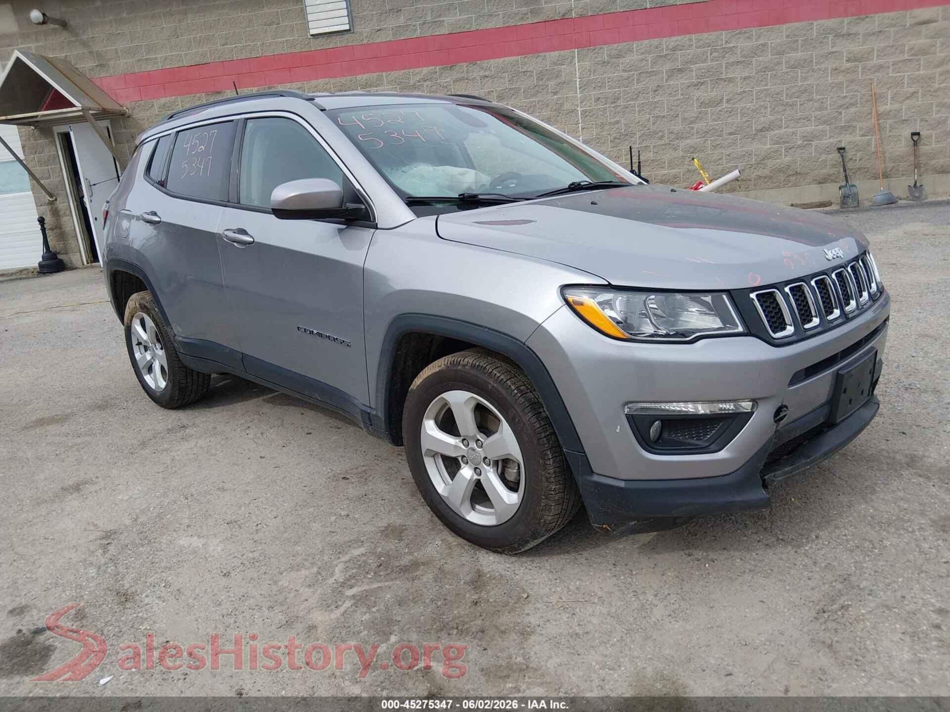 3C4NJDBB0KT734085 2019 JEEP COMPASS