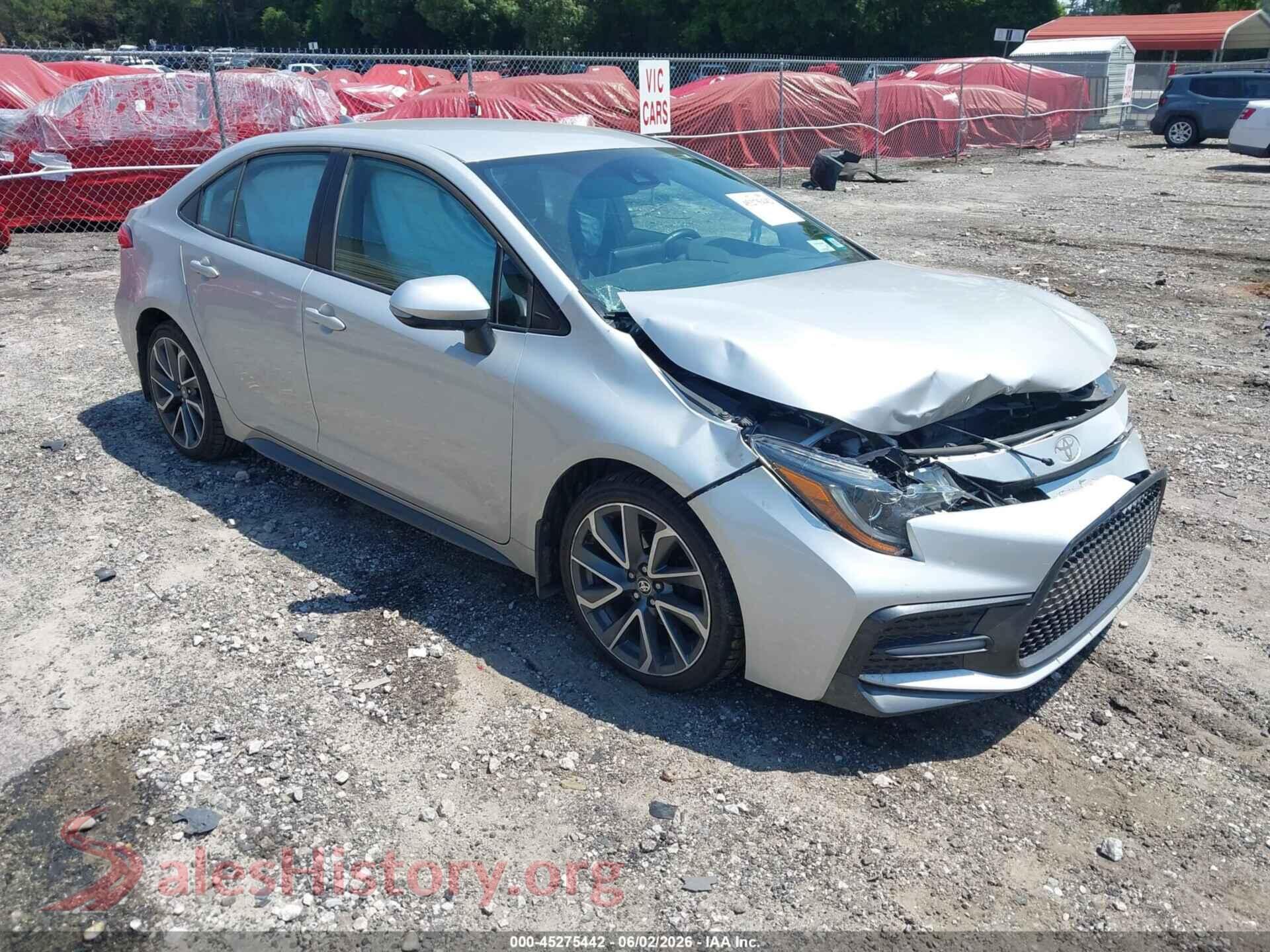 5YFS4MCE5MP093671 2021 TOYOTA COROLLA