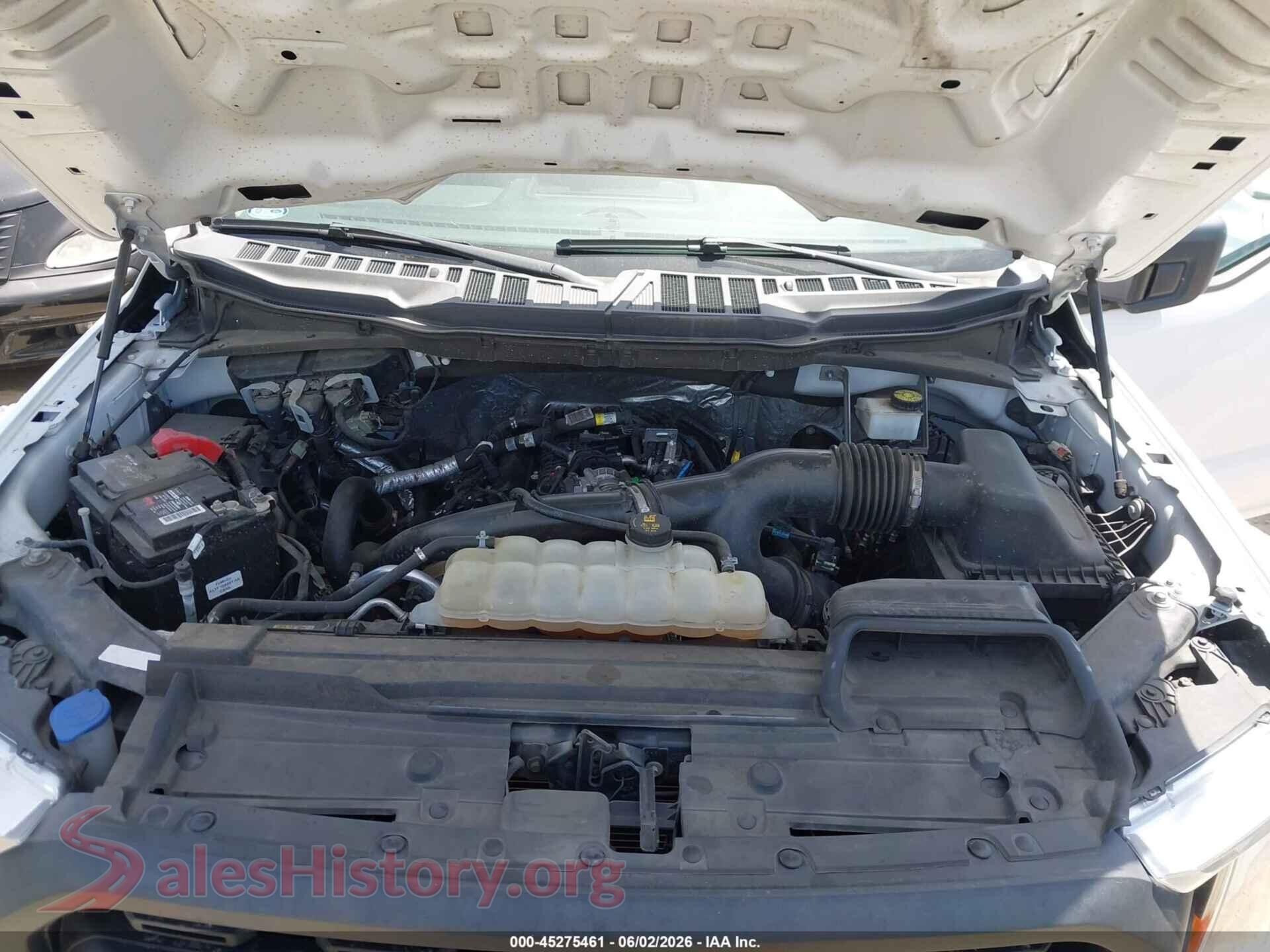 2022 FORD F-150 VIN 1FTEW1CPXNKD57961, interior dashboard