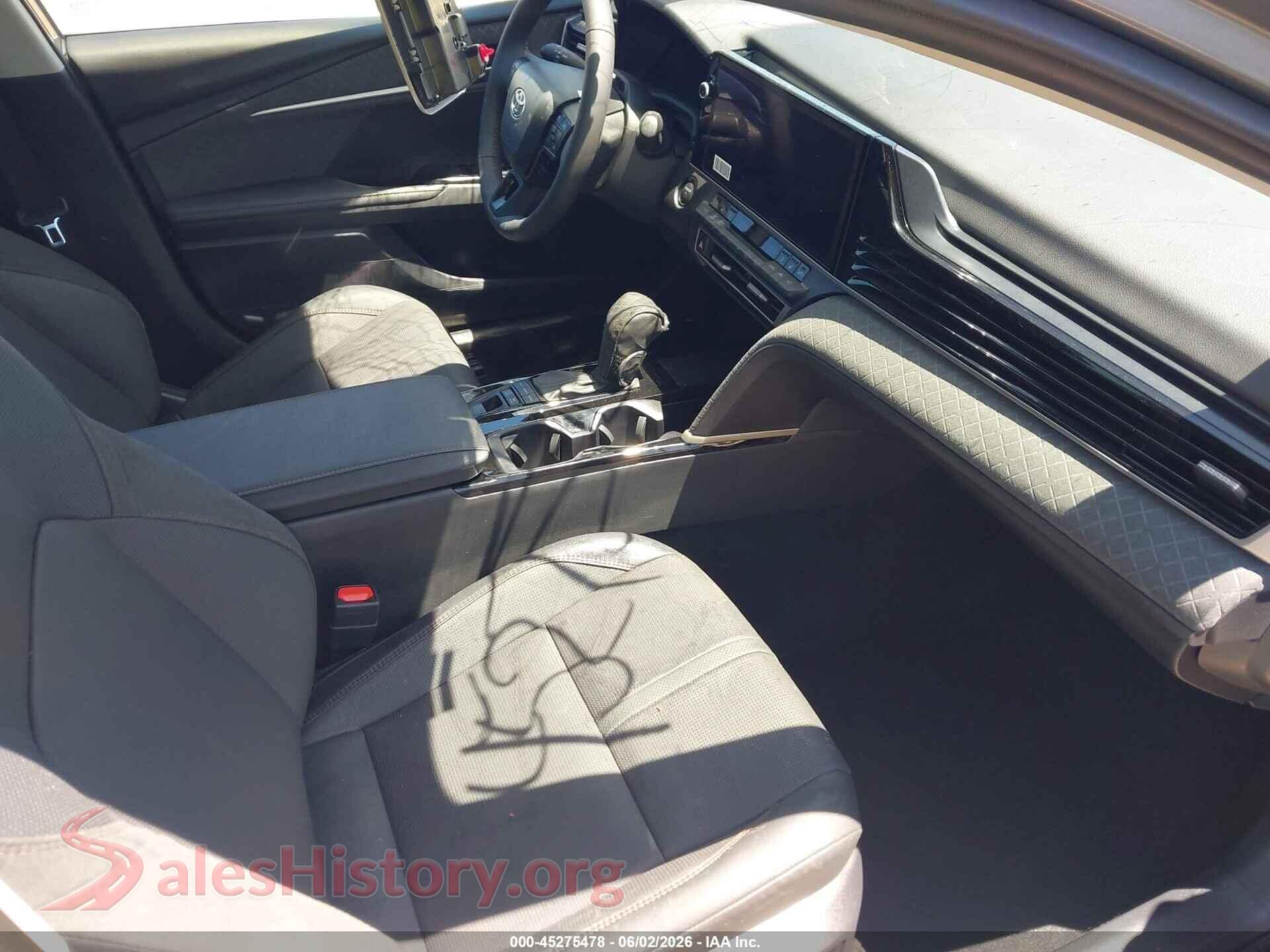 2026 TOYOTA CAMRY VIN 4T1DBADK8TU550374, rear view