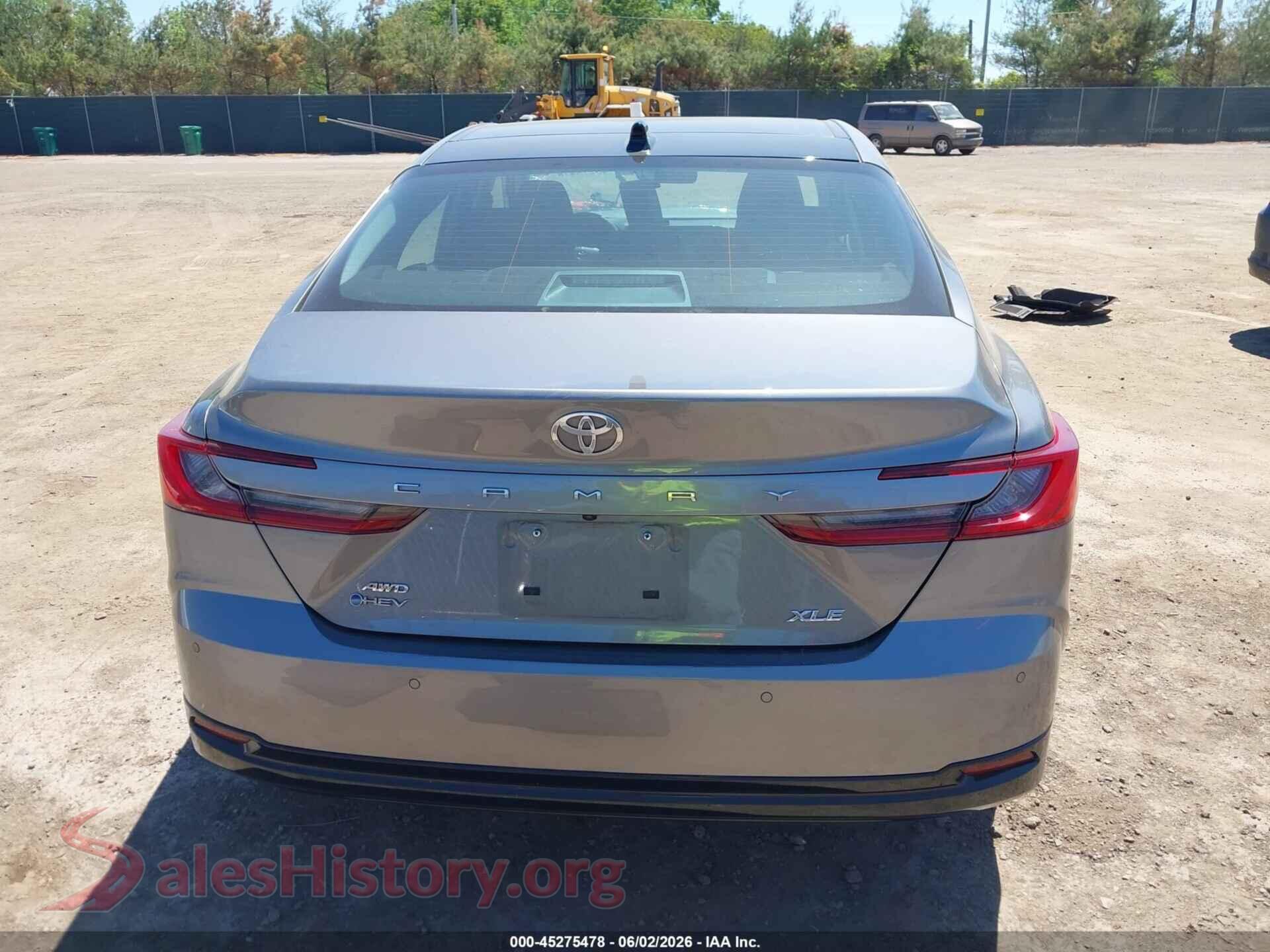 2026 TOYOTA CAMRY VIN 4T1DBADK8TU550374, auction photo 16