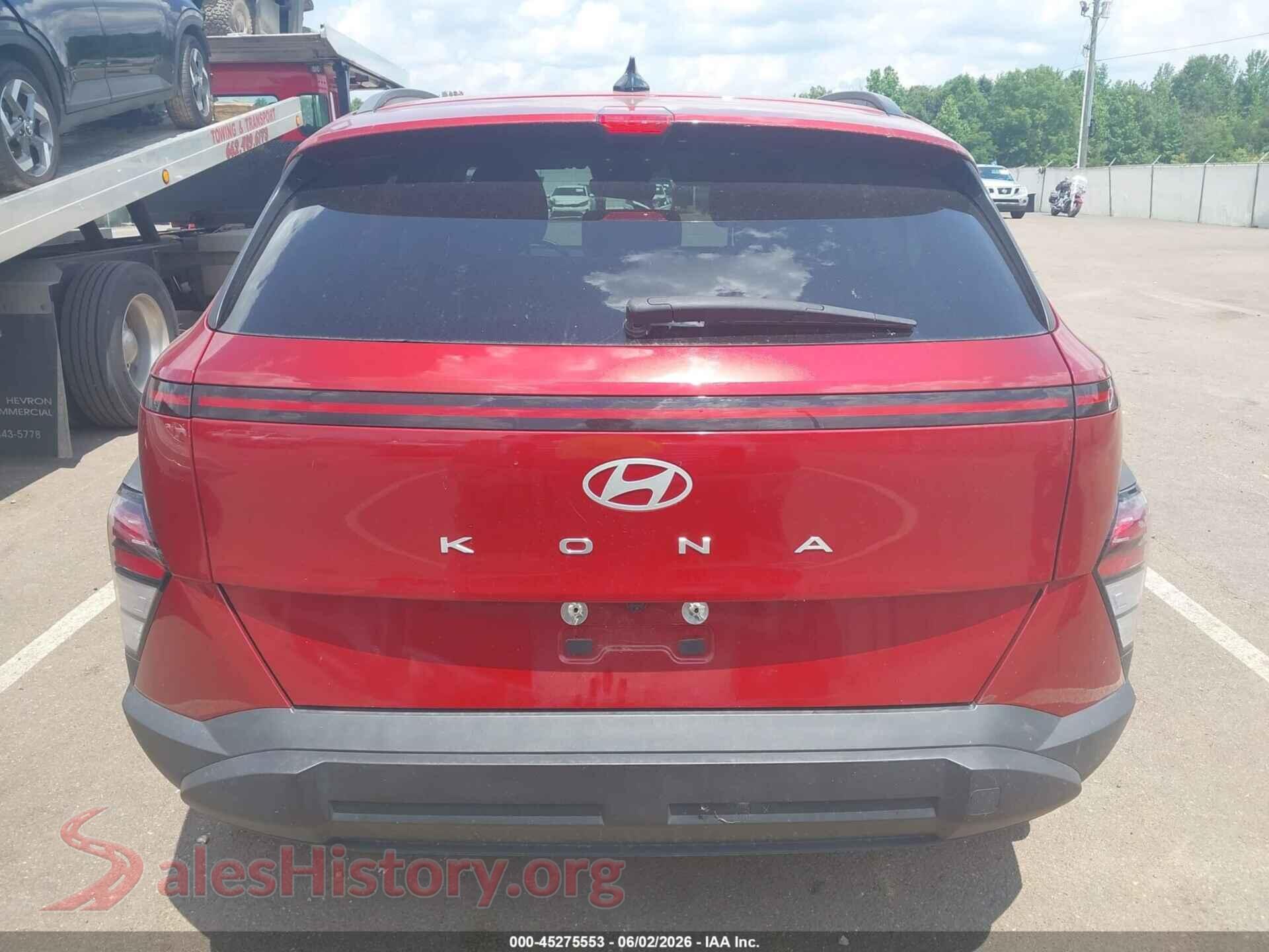 2025 HYUNDAI KONA VIN KM8HB3AB2SU205051, auction photo 16