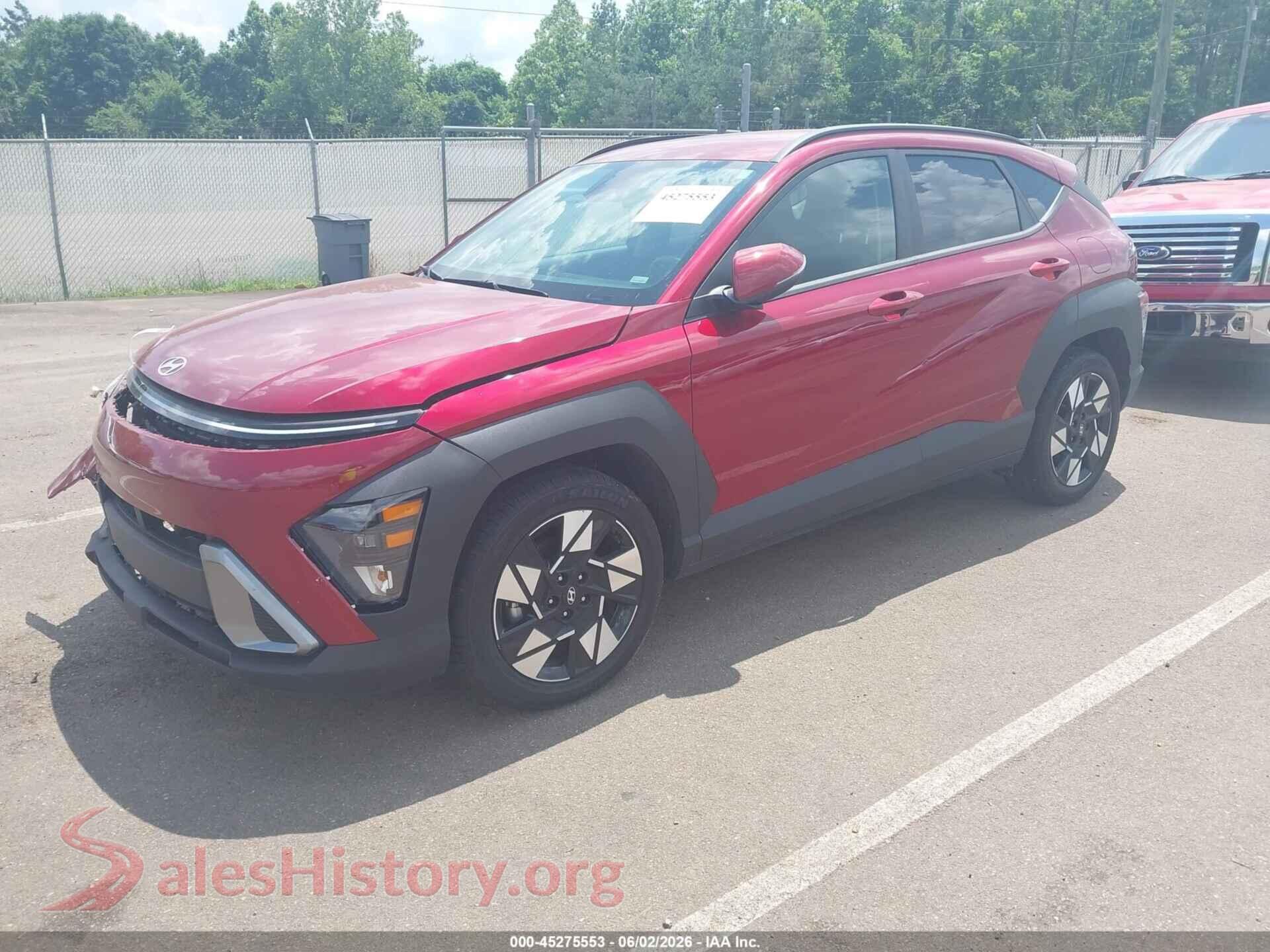 2025 HYUNDAI KONA VIN KM8HB3AB2SU205051, front view