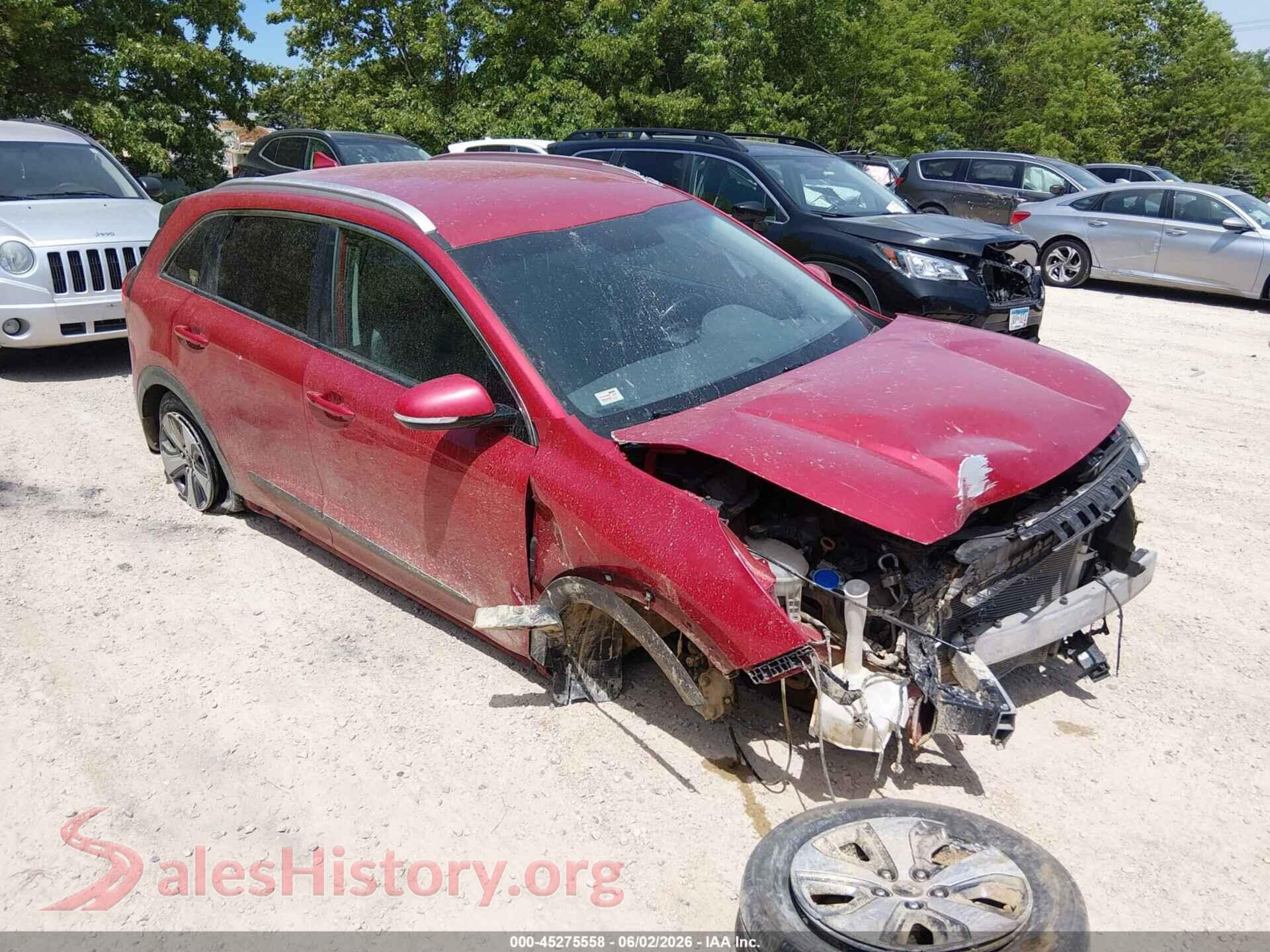 KNDCC3LC7K5281649 2019 KIA NIRO