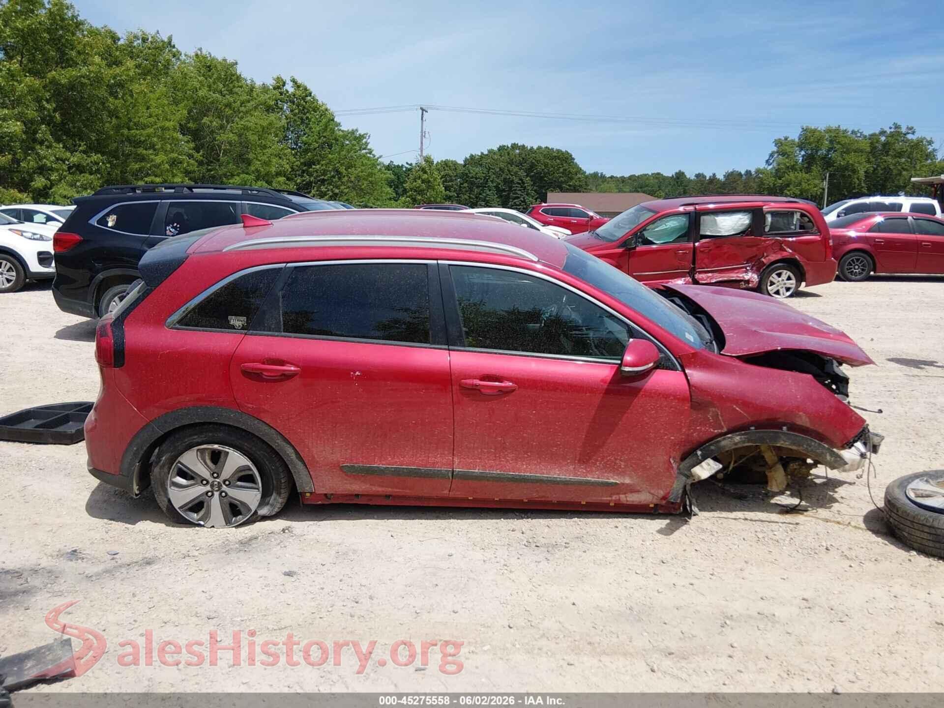 2019 KIA NIRO VIN KNDCC3LC7K5281649, auction photo 14