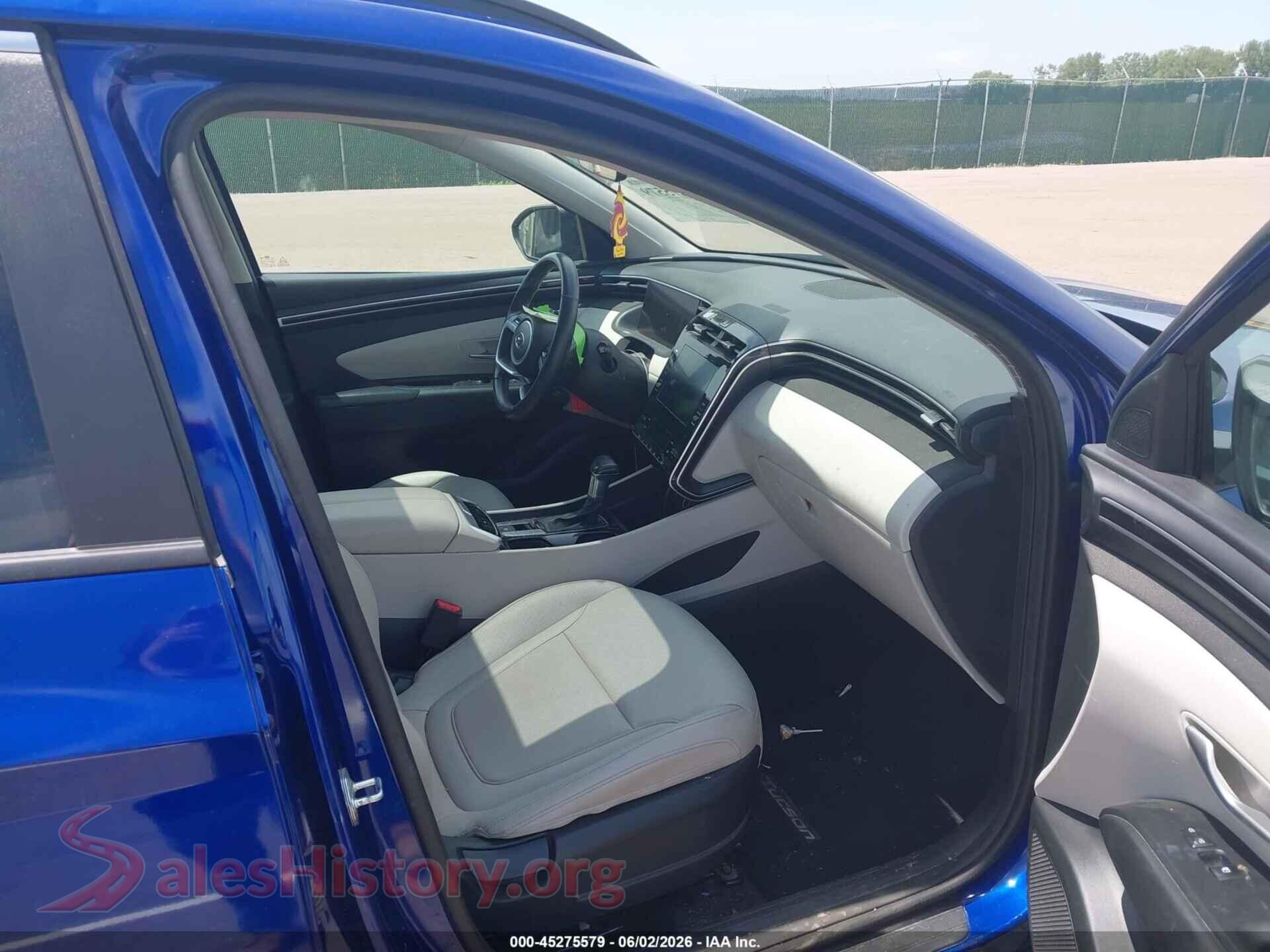 2023 HYUNDAI TUCSON VIN 5NMJFCAE0PH161389, rear view