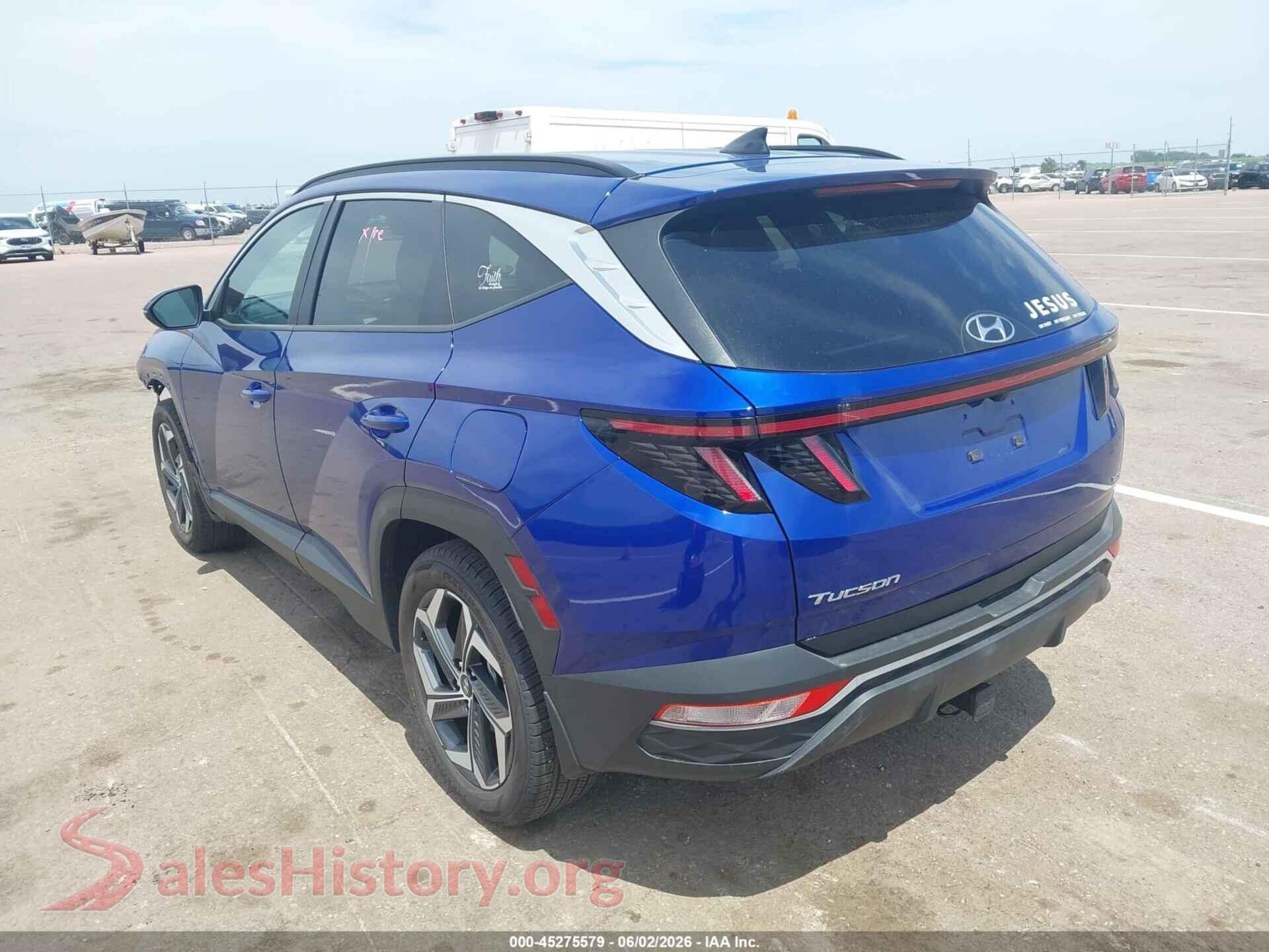 2023 HYUNDAI TUCSON VIN 5NMJFCAE0PH161389, driver side view