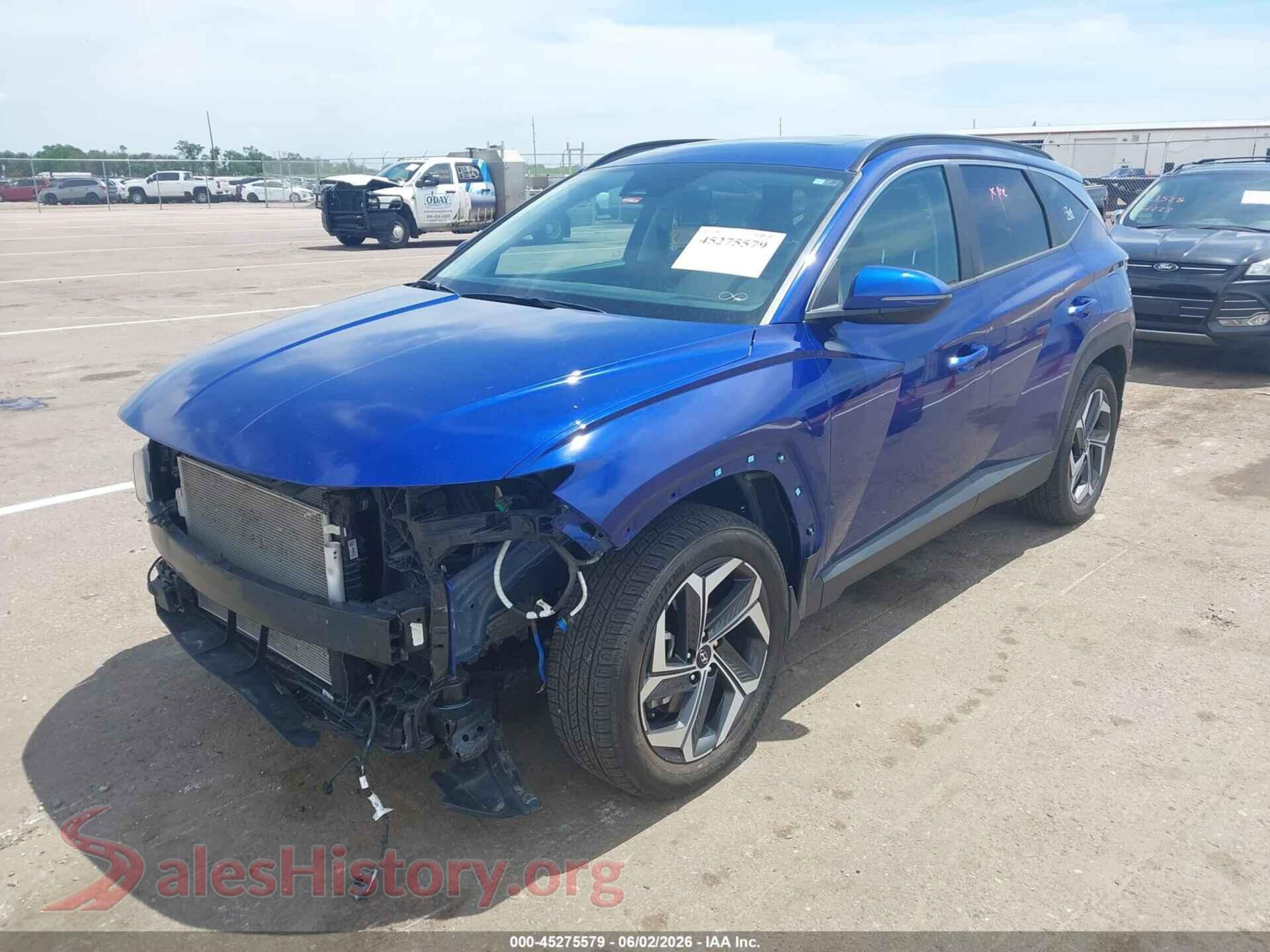 2023 HYUNDAI TUCSON VIN 5NMJFCAE0PH161389, front view
