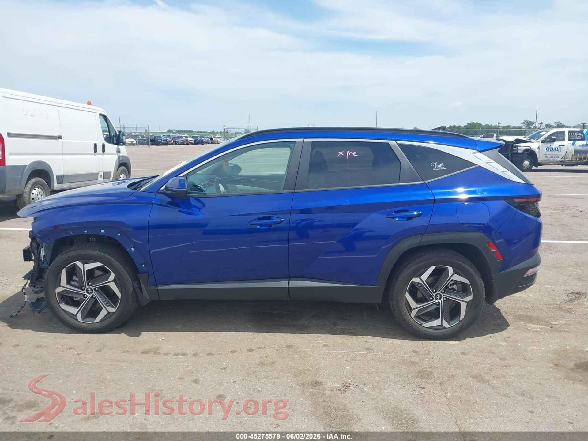 2023 HYUNDAI TUCSON VIN 5NMJFCAE0PH161389, auction photo 14