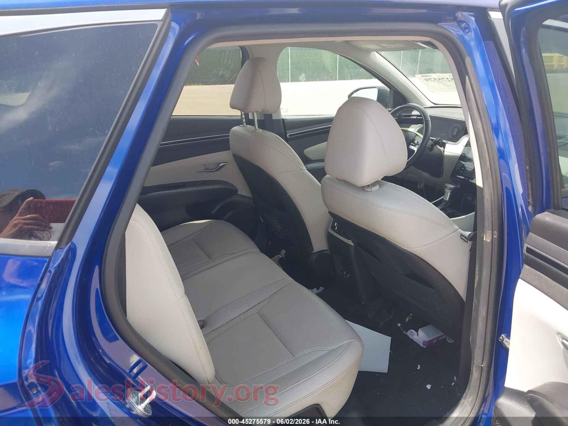 2023 HYUNDAI TUCSON VIN 5NMJFCAE0PH161389, front passenger side