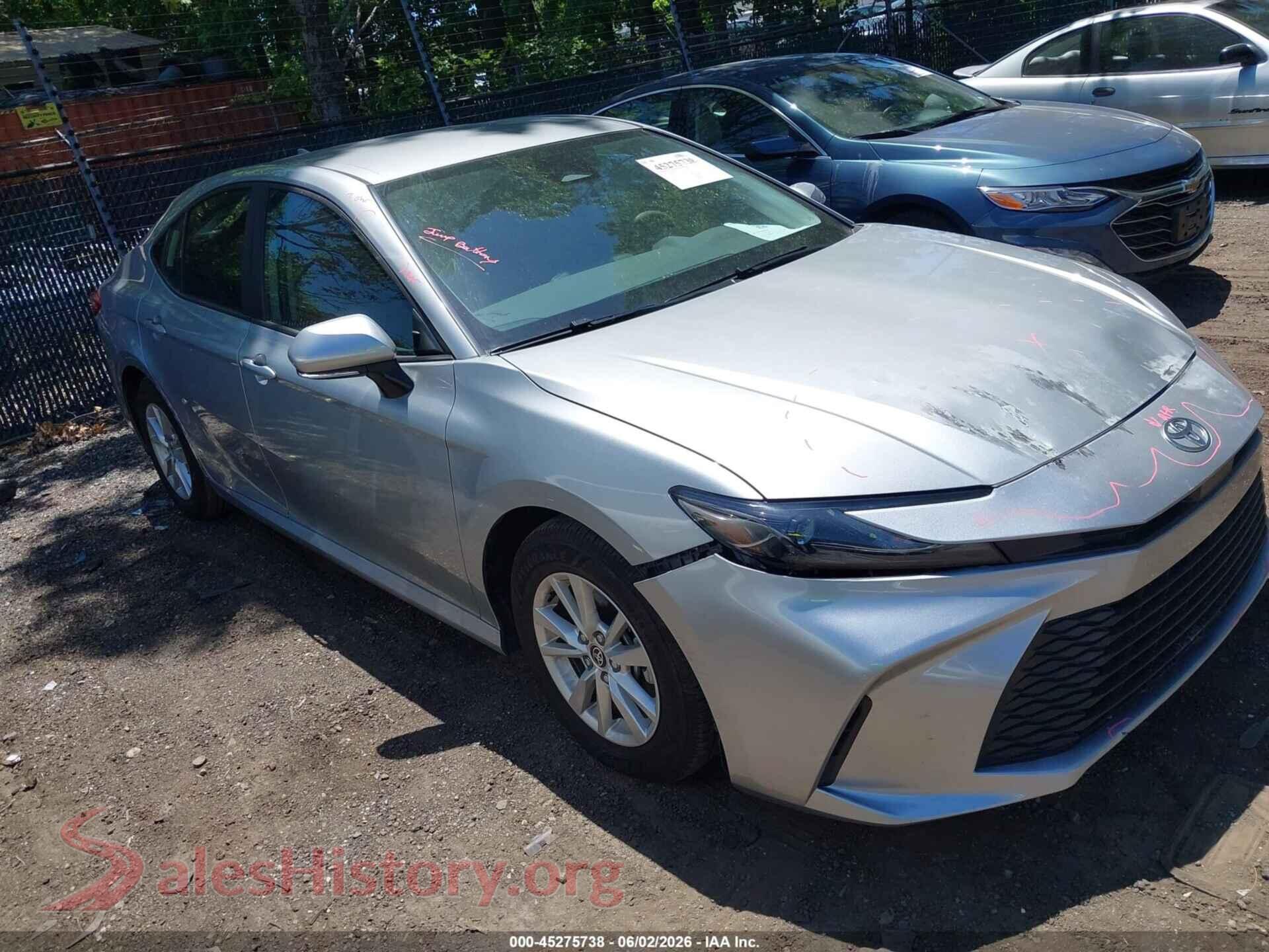 4T1DAACK9SU125684 2025 TOYOTA CAMRY
