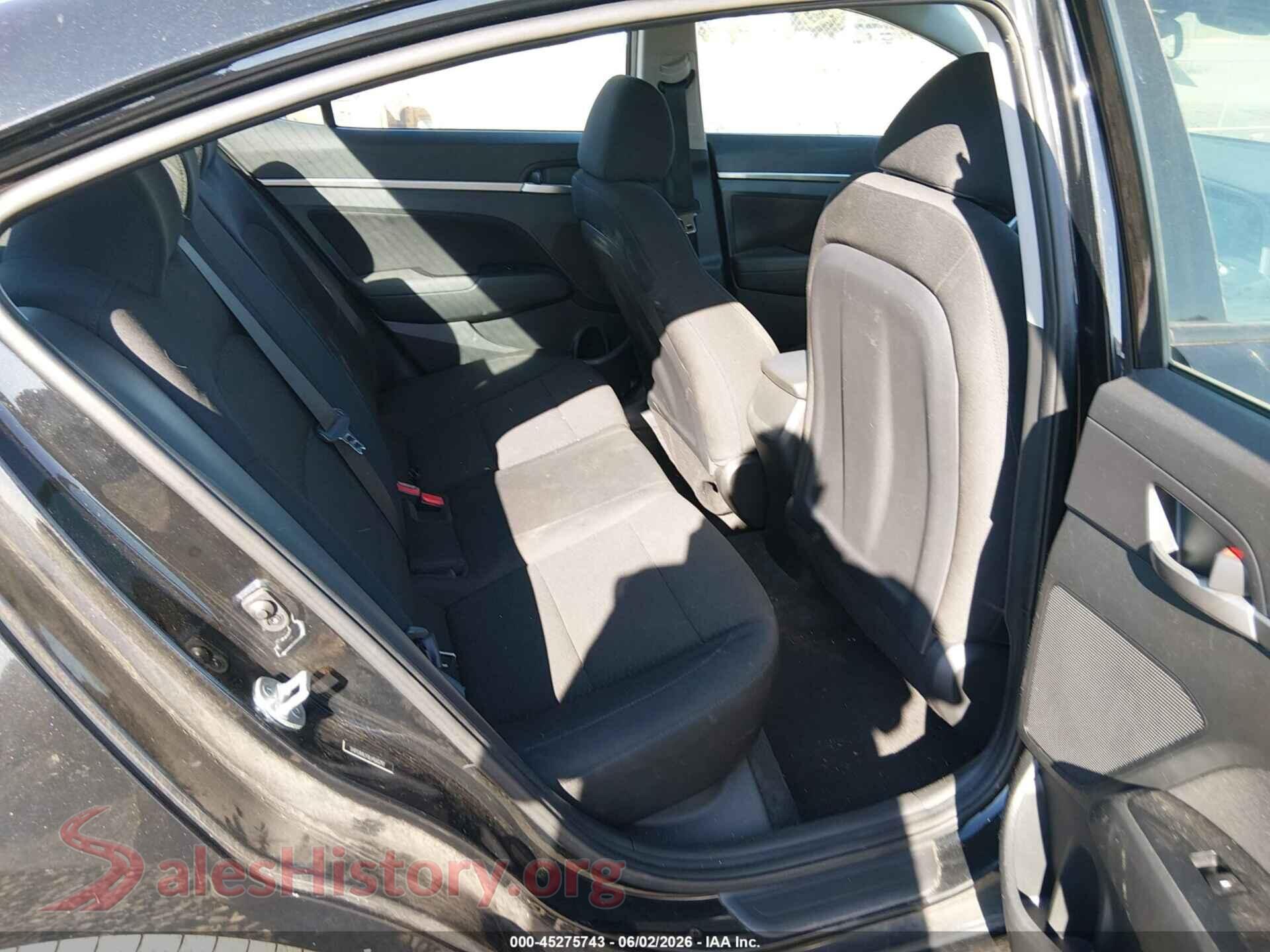 2020 HYUNDAI ELANTRA VIN 5NPD84LF0LH565292, front passenger side