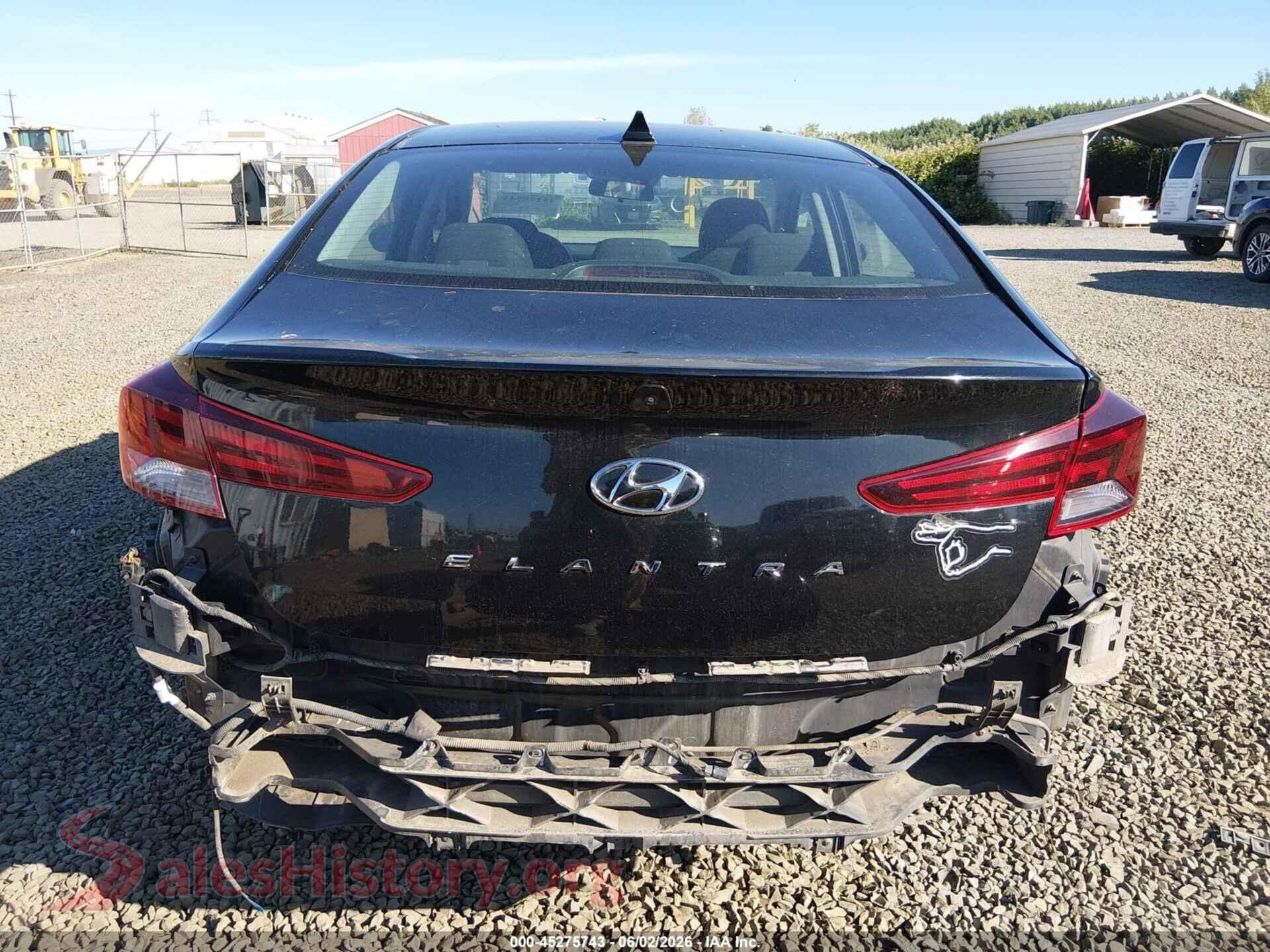 2020 HYUNDAI ELANTRA VIN 5NPD84LF0LH565292, auction photo 16