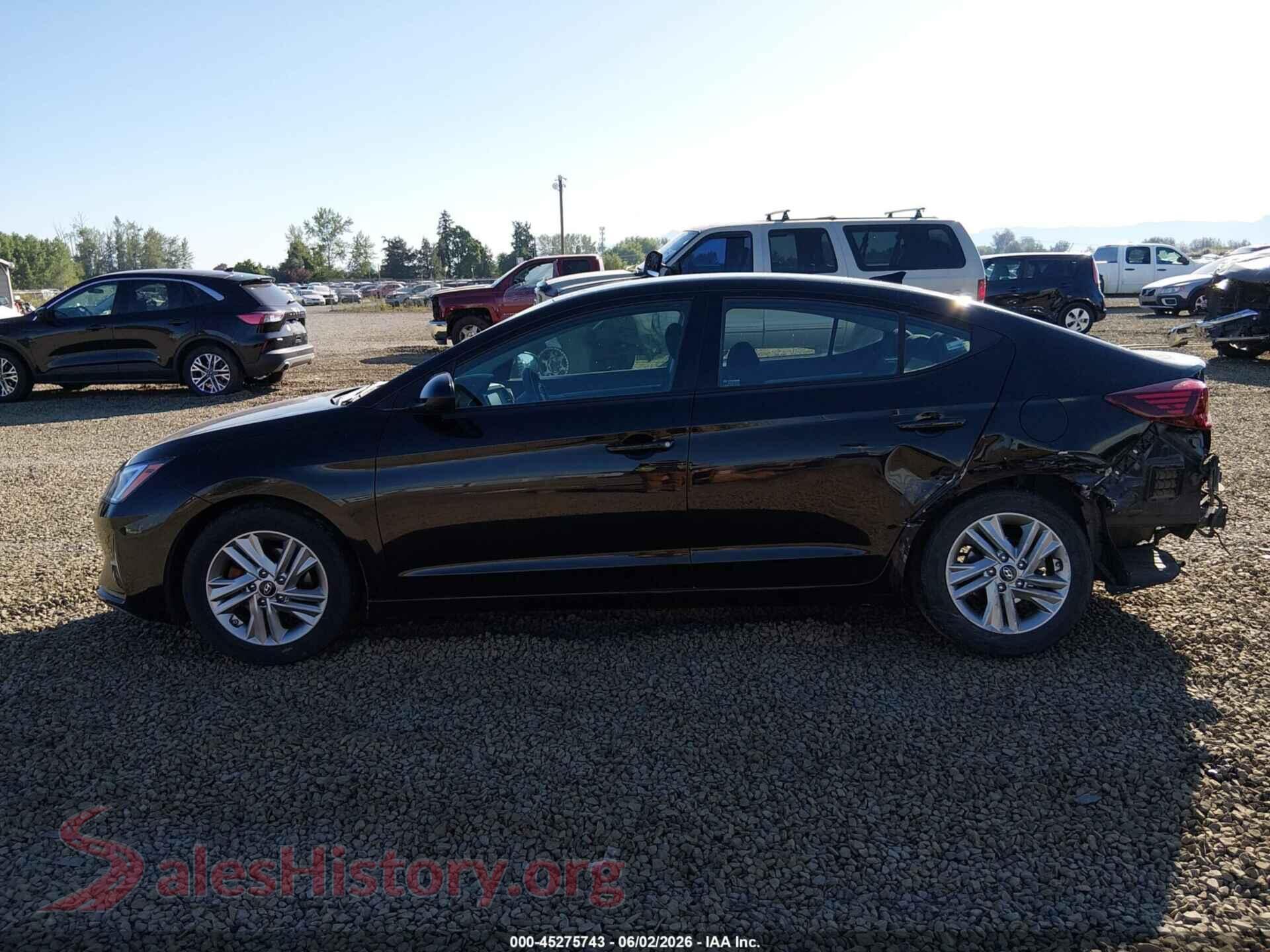 2020 HYUNDAI ELANTRA VIN 5NPD84LF0LH565292, auction photo 14