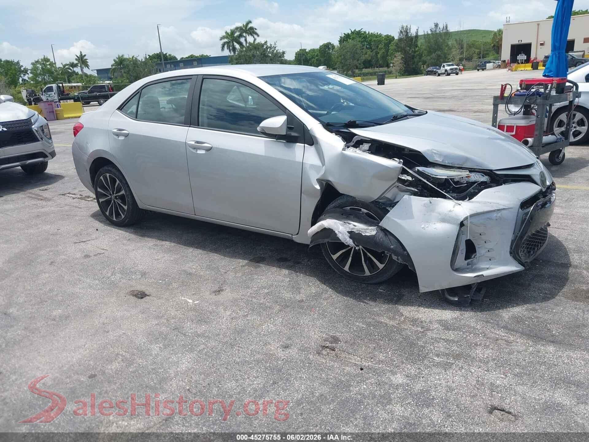 5YFBURHE7JP776943 2018 TOYOTA COROLLA