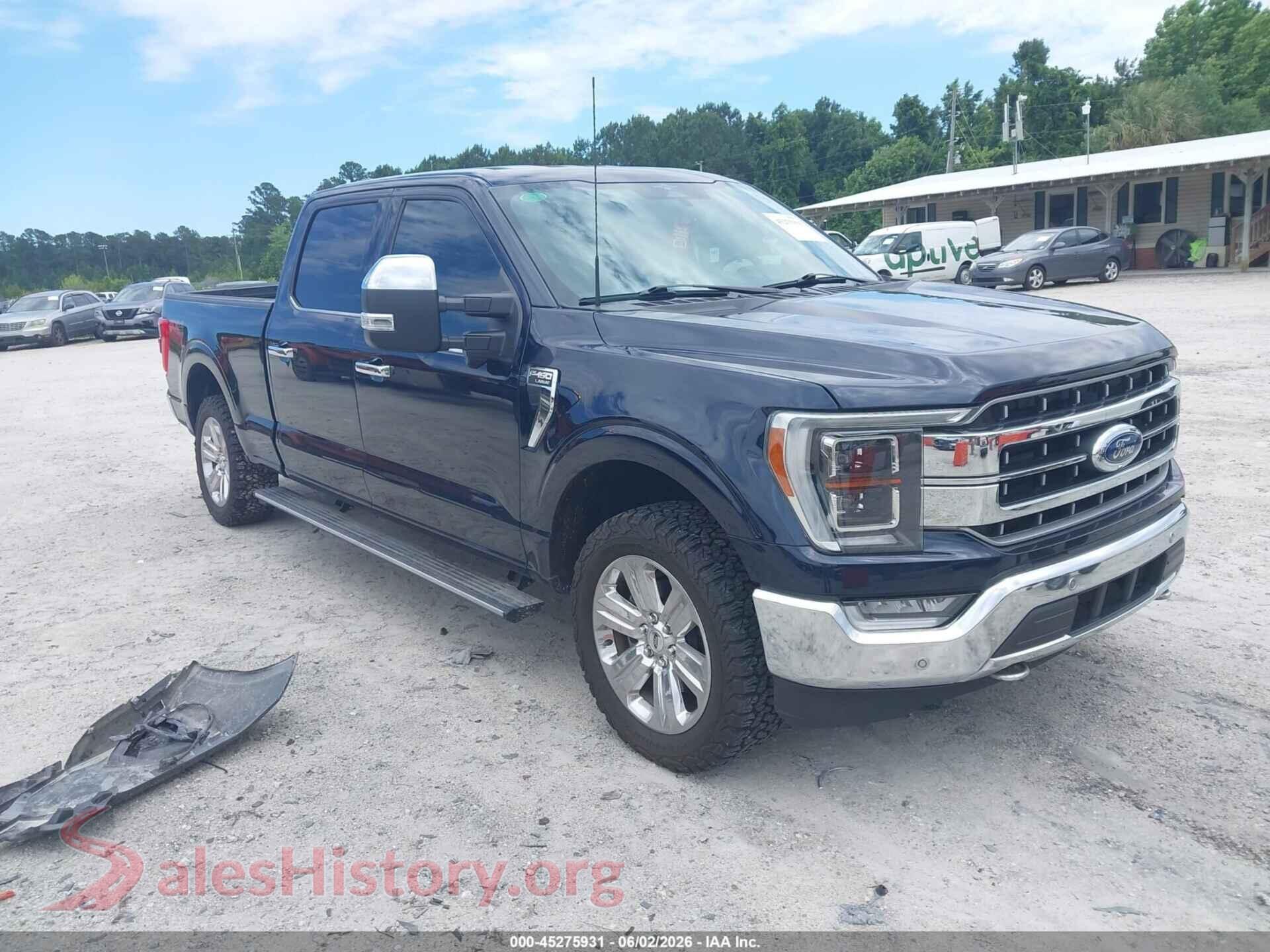 2023 FORD F-150 VIN 1FTFW1E85PFC81037, auction photo