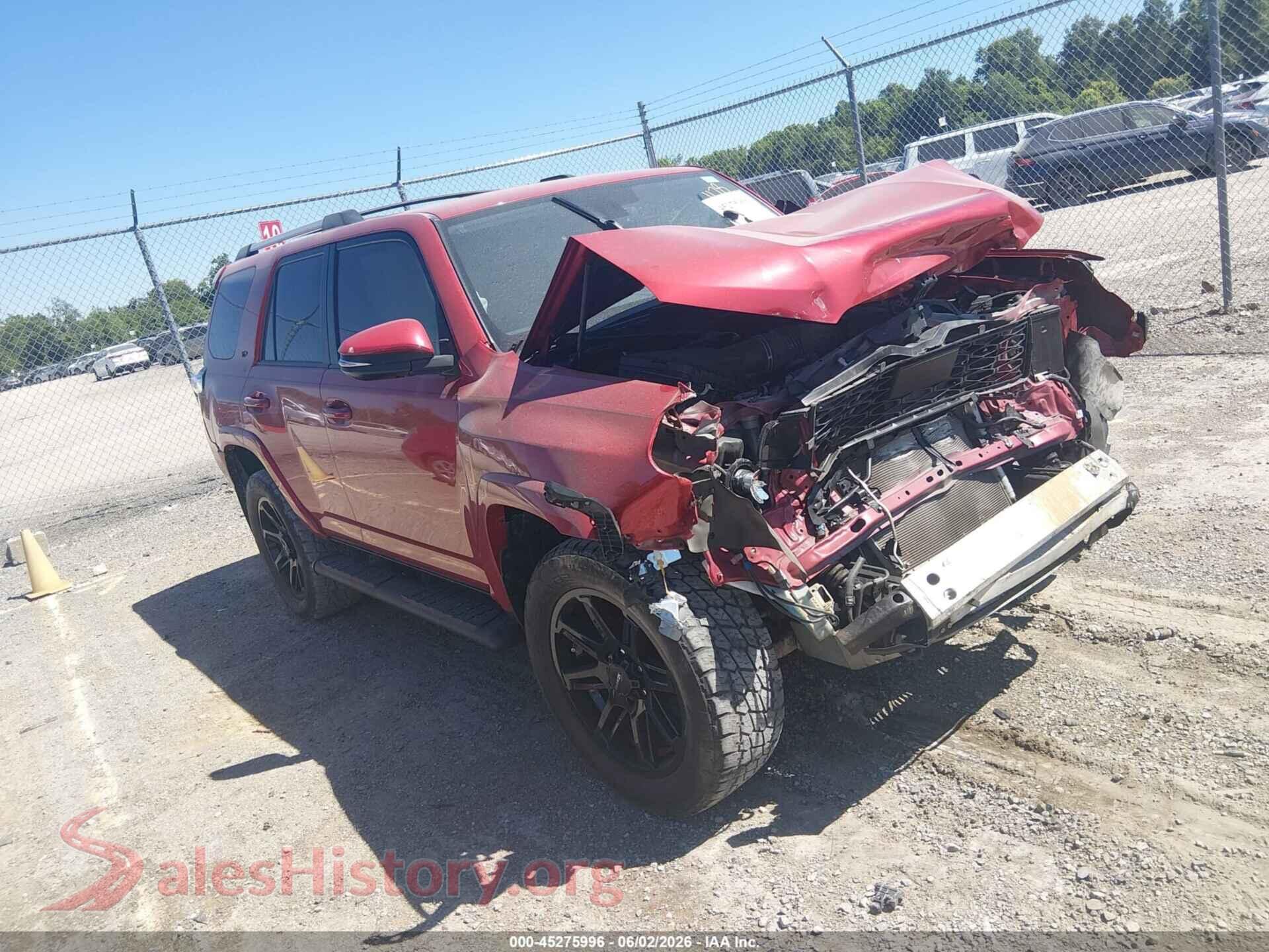 JTENU5JR3M5931178 2021 TOYOTA 4RUNNER