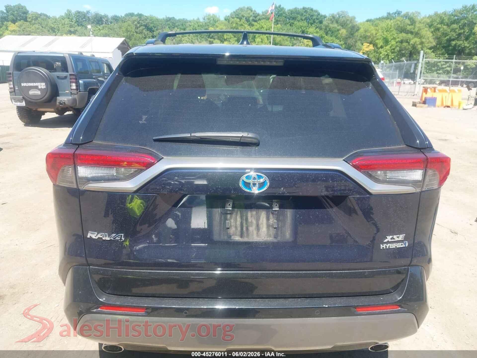 2020 TOYOTA RAV4 HYBRID VIN JTME6RFV6LD502004, auction photo 16