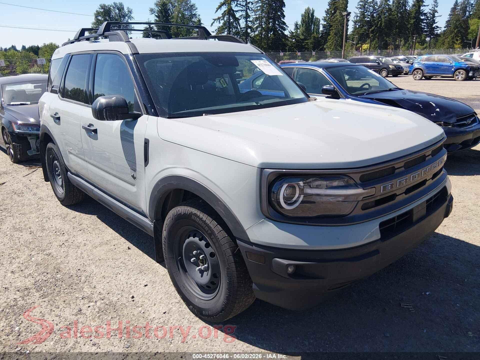 3FMCR9B60NRD36372 2022 FORD BRONCO SPORT