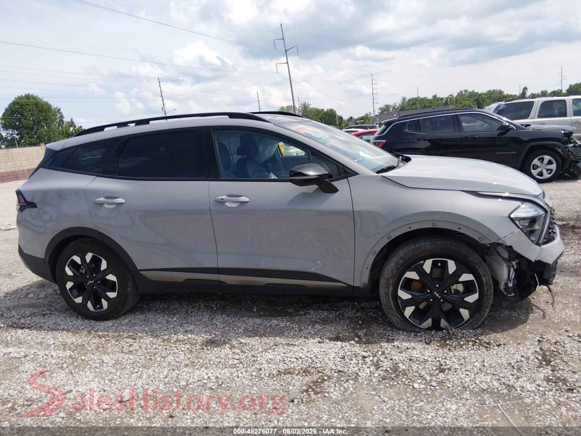 2023 KIA SPORTAGE VIN 5XYK6CAF5PG107223, auction photo 13