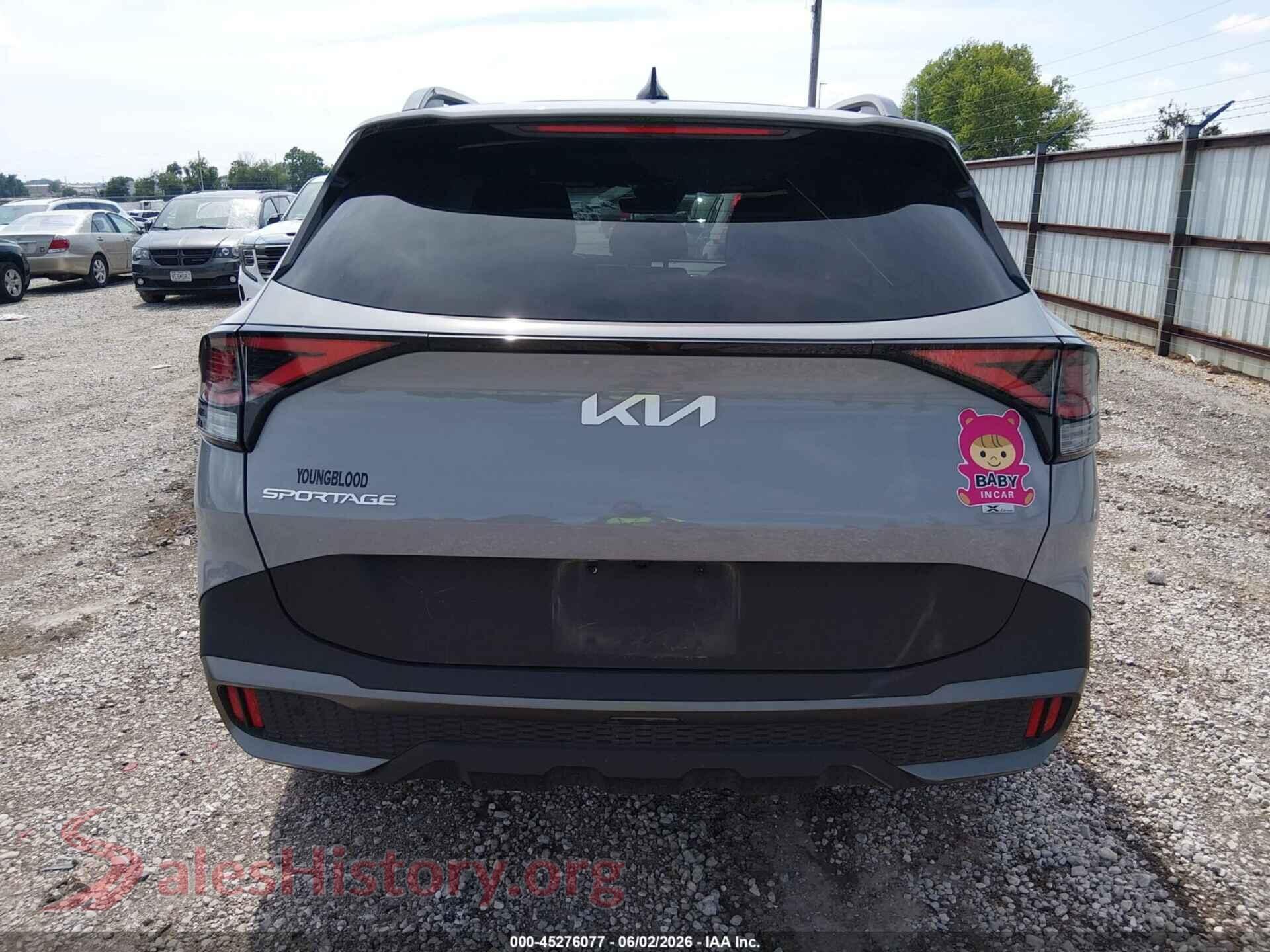 2023 KIA SPORTAGE VIN 5XYK6CAF5PG107223, auction photo 16