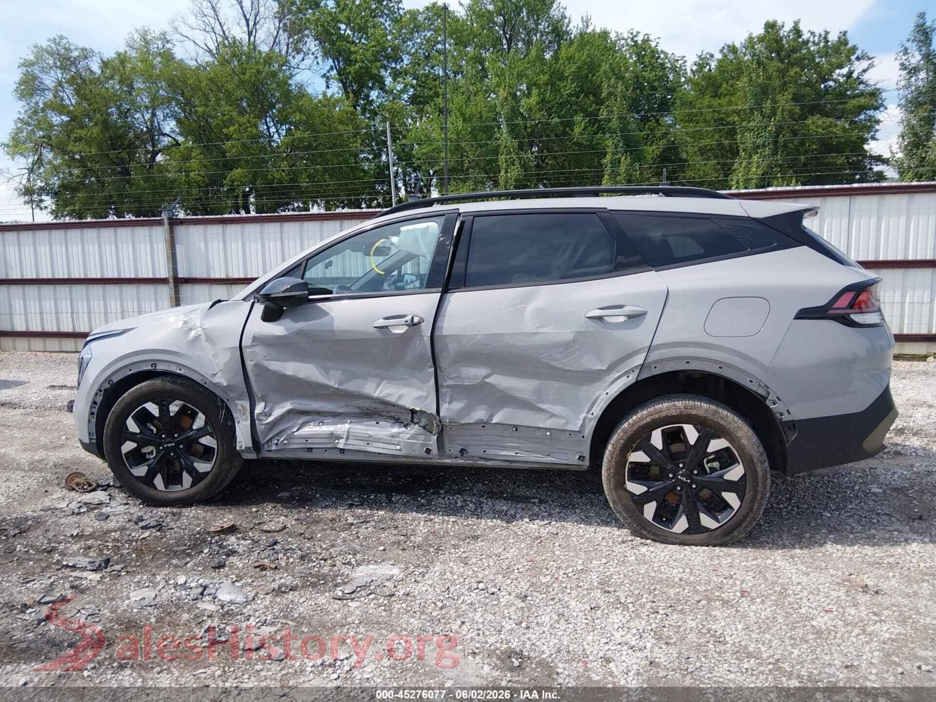 2023 KIA SPORTAGE VIN 5XYK6CAF5PG107223, auction photo 14
