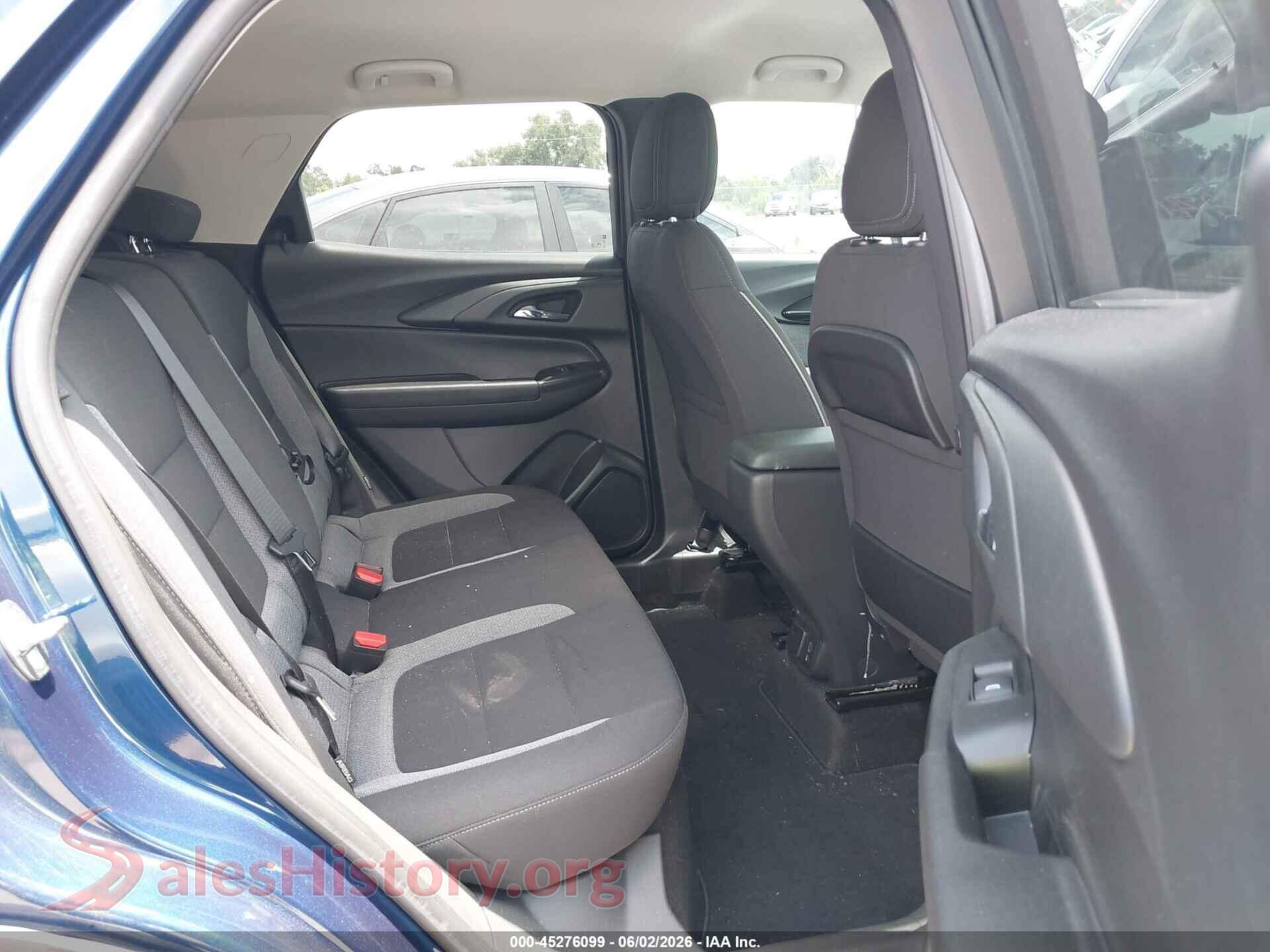 2022 CHEVROLET TRAILBLAZER VIN KL79MPS23NB138790, front passenger side