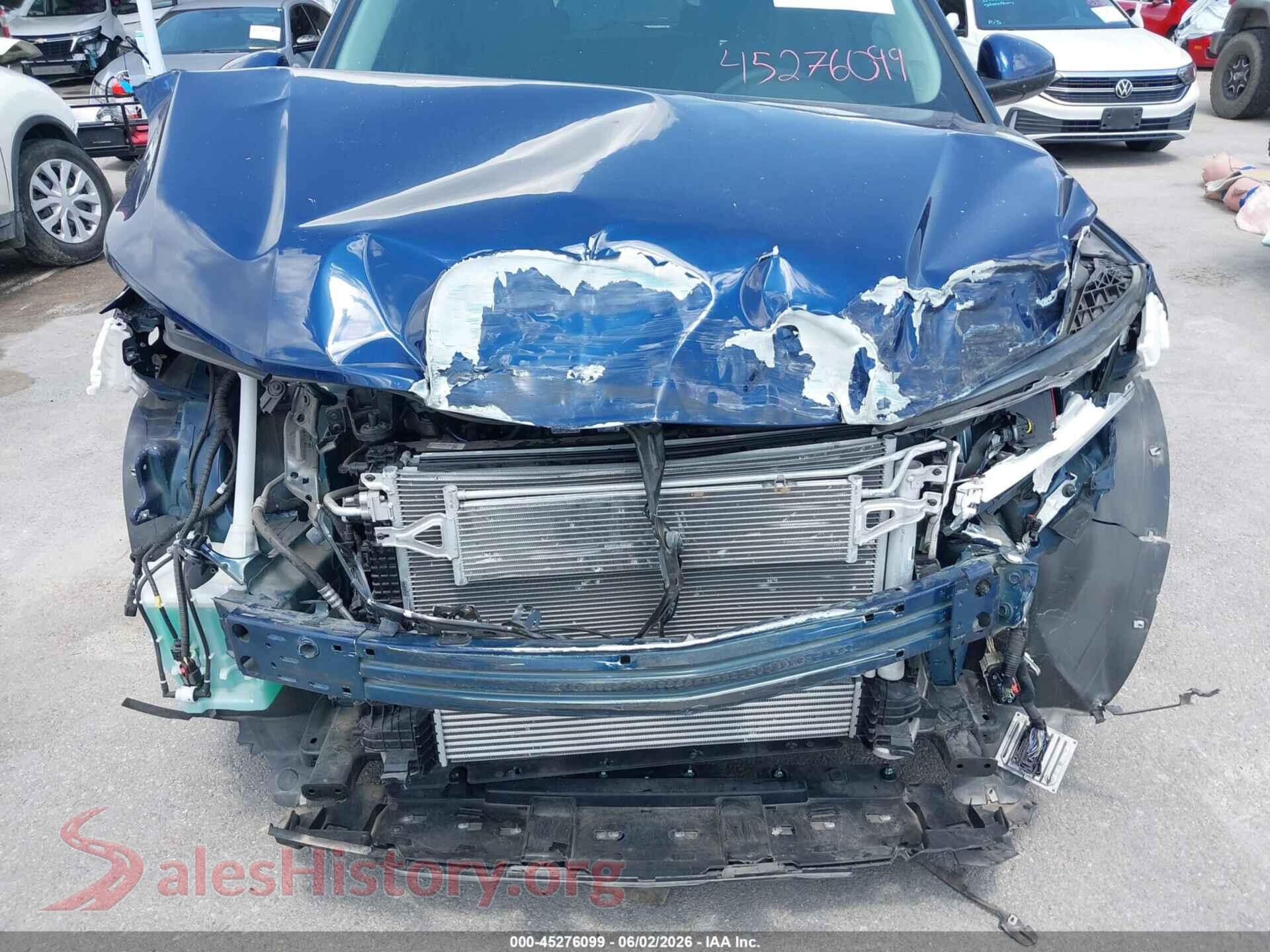 2022 CHEVROLET TRAILBLAZER VIN KL79MPS23NB138790, rear passenger side