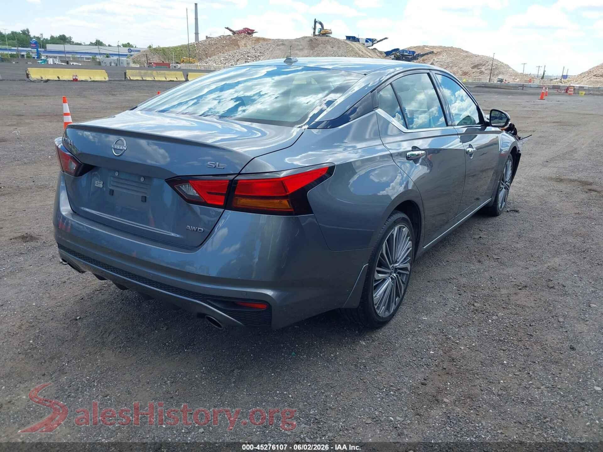 2024 NISSAN ALTIMA VIN 1N4BL4EW8RN331015, rear driver side