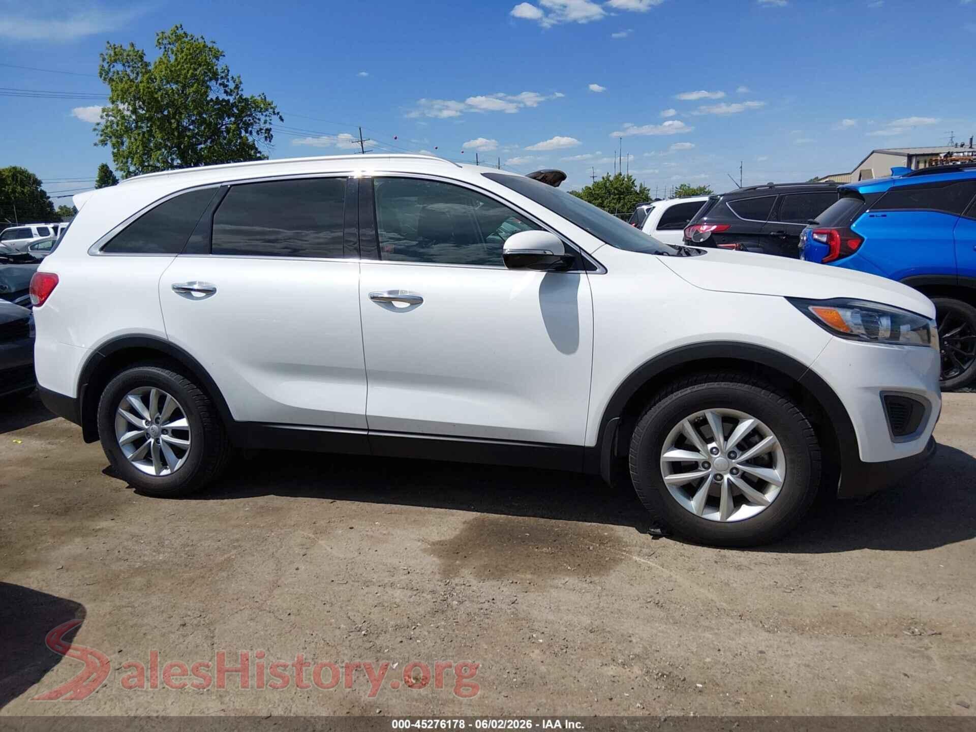 2017 KIA SORENTO VIN 5XYPG4A39HG277892, auction photo 13