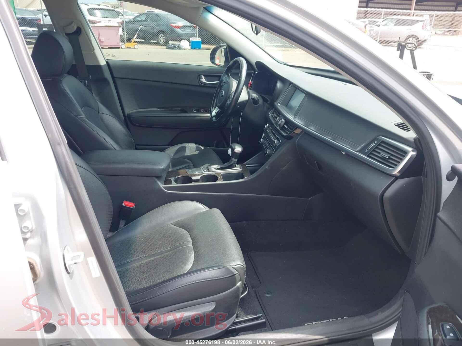 2017 KIA OPTIMA VIN 5XXGU4L32HG159760, rear view