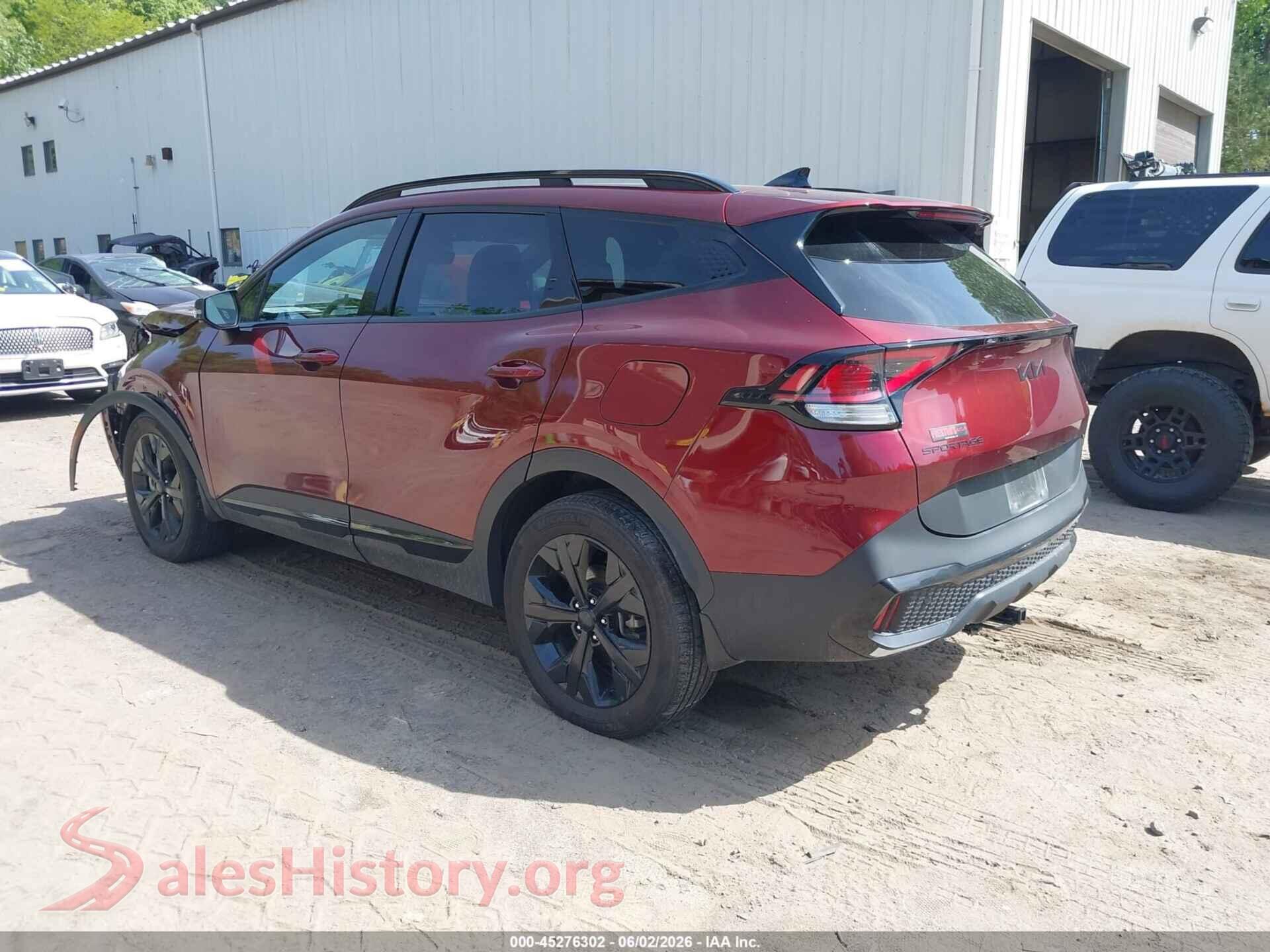 2025 KIA SPORTAGE PLUG-IN HYBRID VIN KNDPYDDH6S7205752, driver side view
