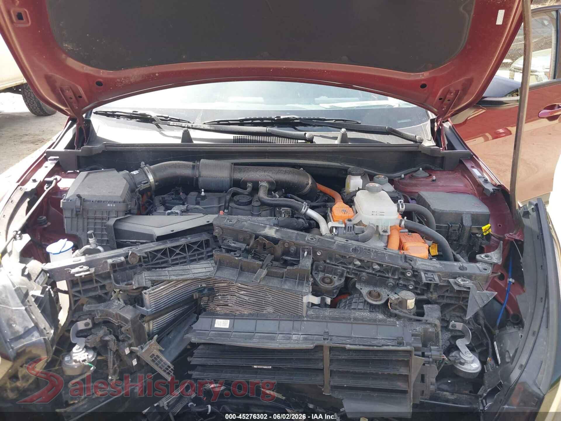 2025 KIA SPORTAGE PLUG-IN HYBRID VIN KNDPYDDH6S7205752, interior dashboard